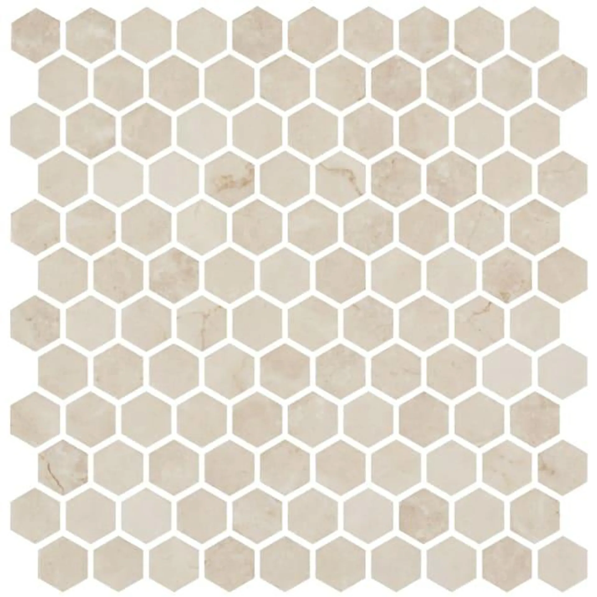 Hex Ecostones Crema Marfil Matte