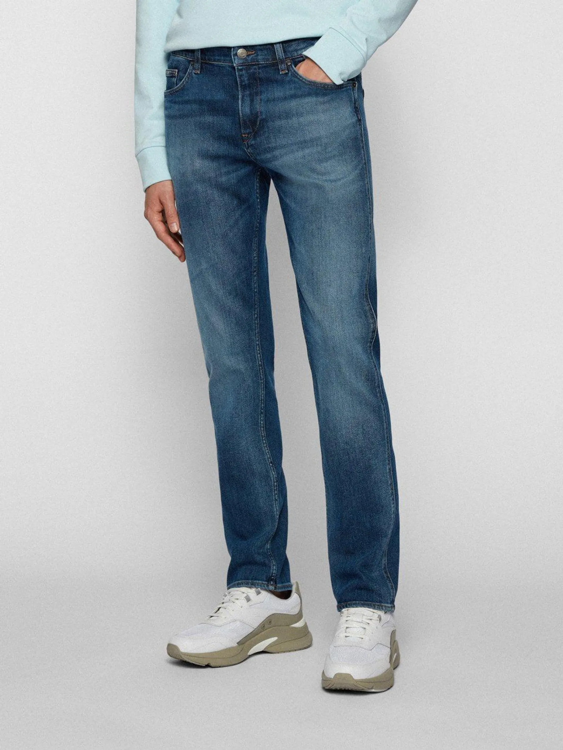 DELAWARE3 SLIM FIT JEANS Blå