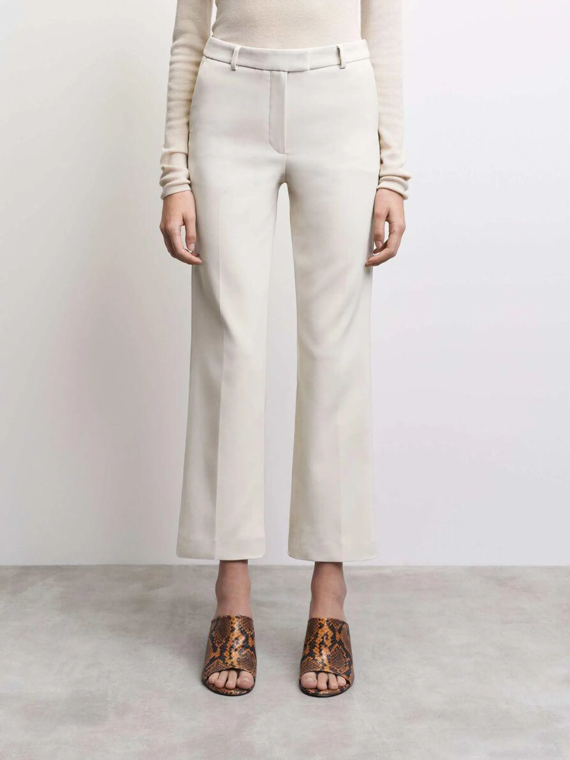 NOORA 3 TROUSER Off-White