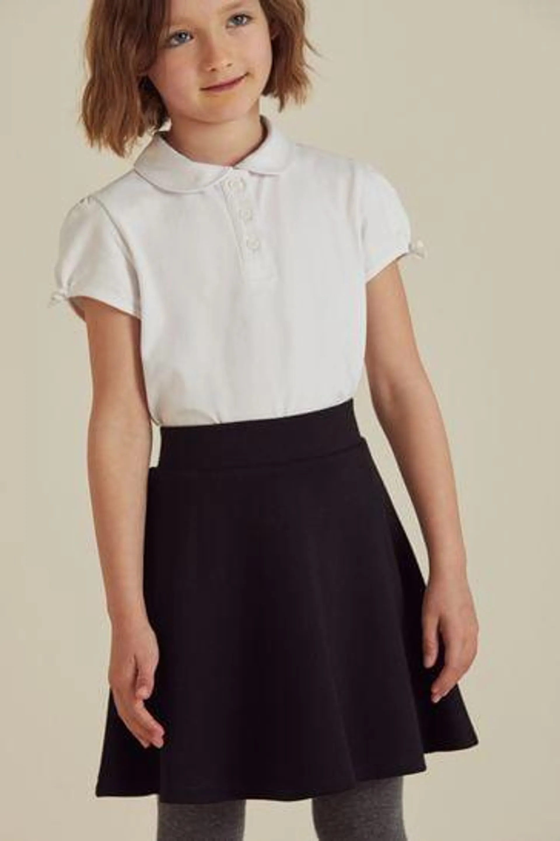 Pull-On Skort with Jersey Stretch (3-17yrs)