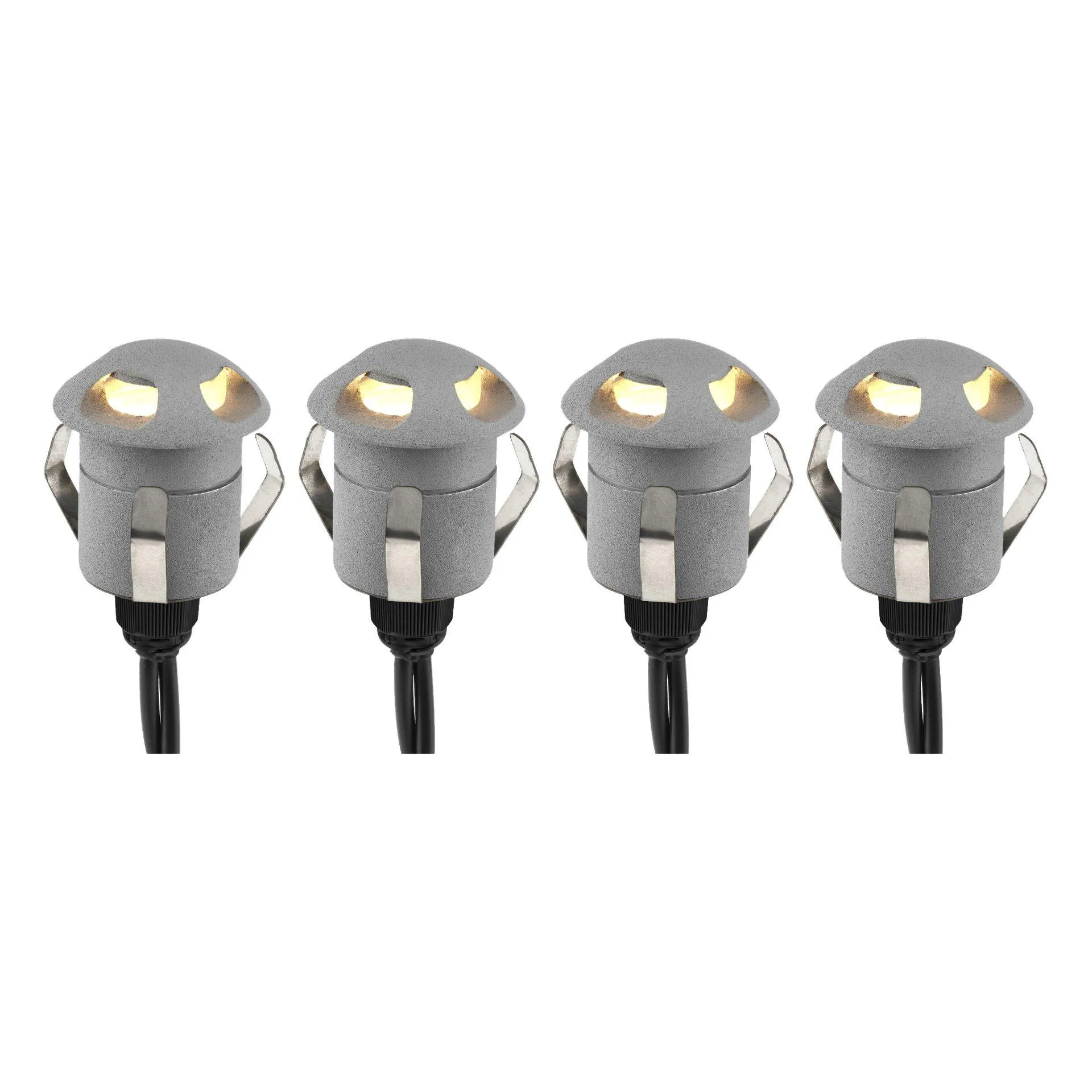 Steplights 4-pk 24 V Ø36 mm 4x10 lm