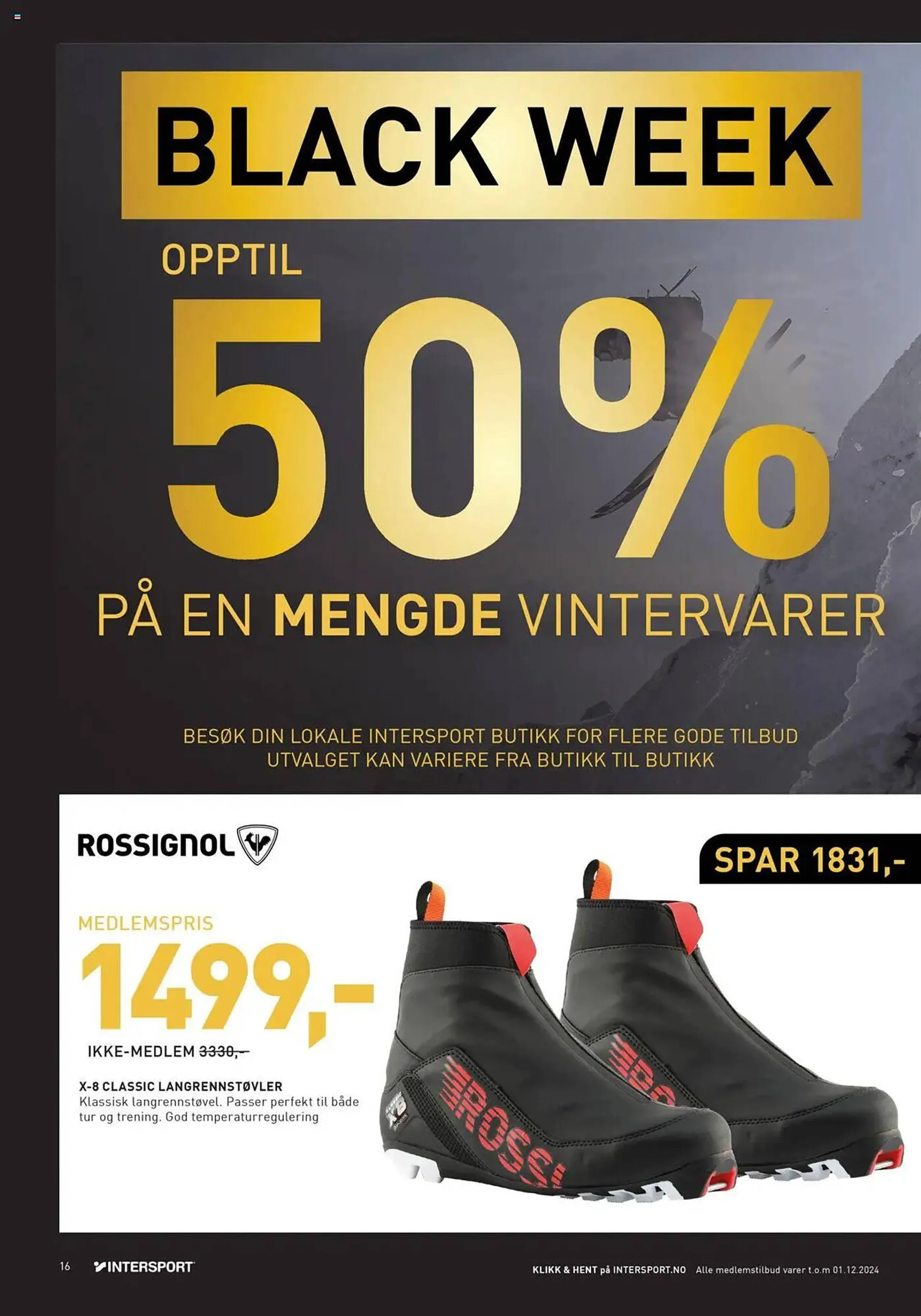 Intersport Kundeavis fra 24. november til 1. desember 2024 - kundeavisside 16