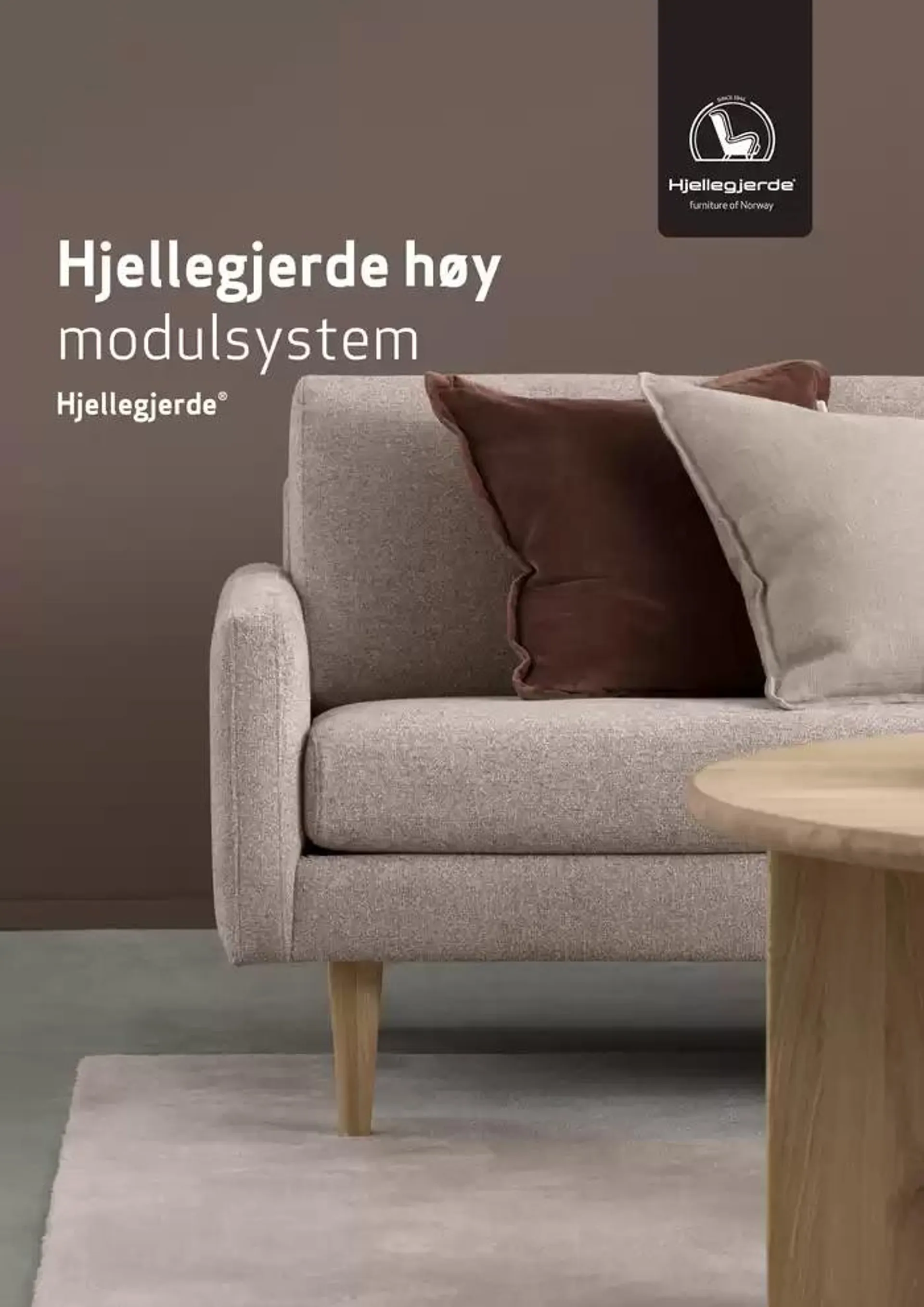 Fagmøbler Hjellegjerde H&oslash;y modulsofa - 1