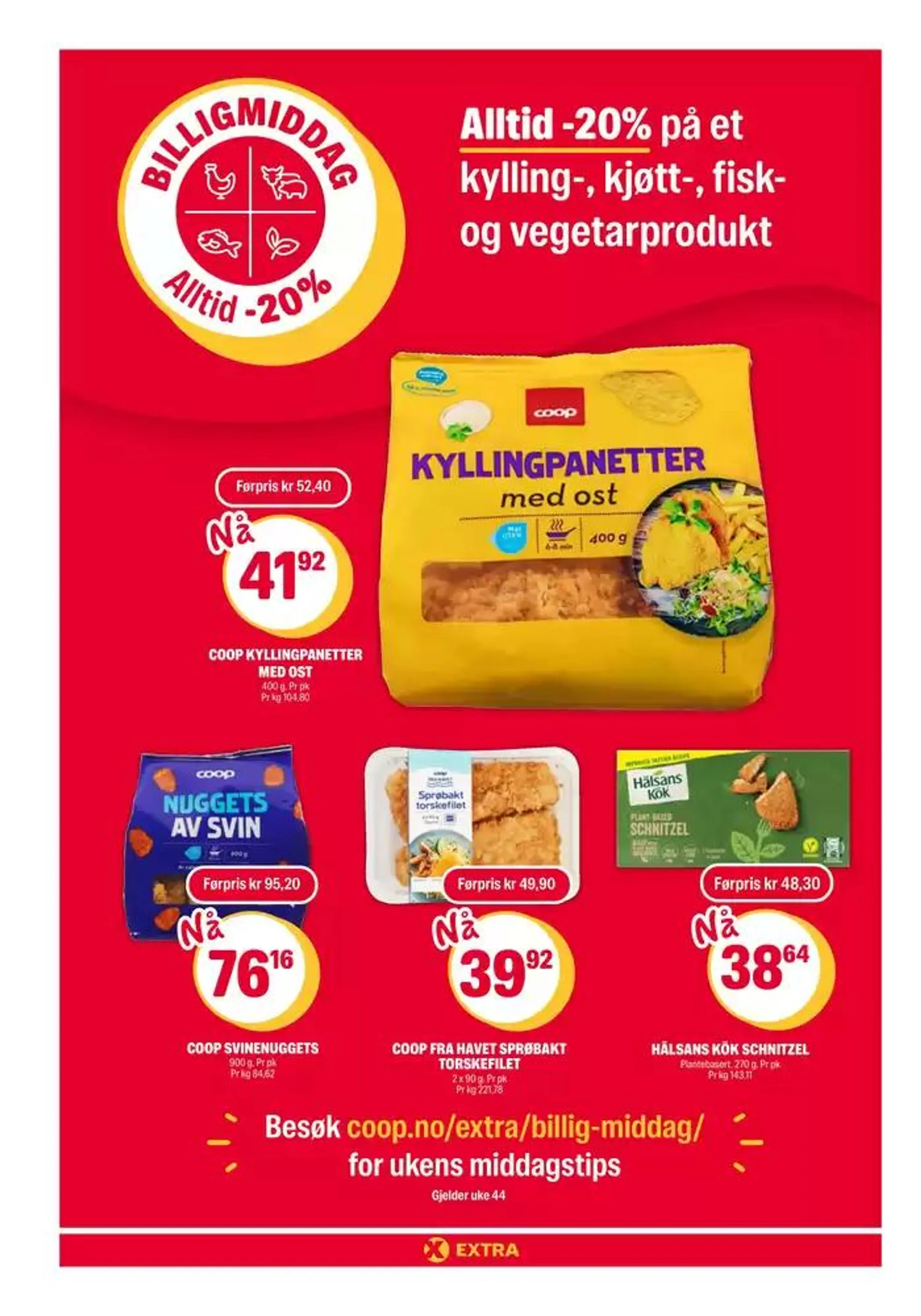 Topptilbud for alle kunder fra 28. oktober til 3. november 2024 - kundeavisside 2