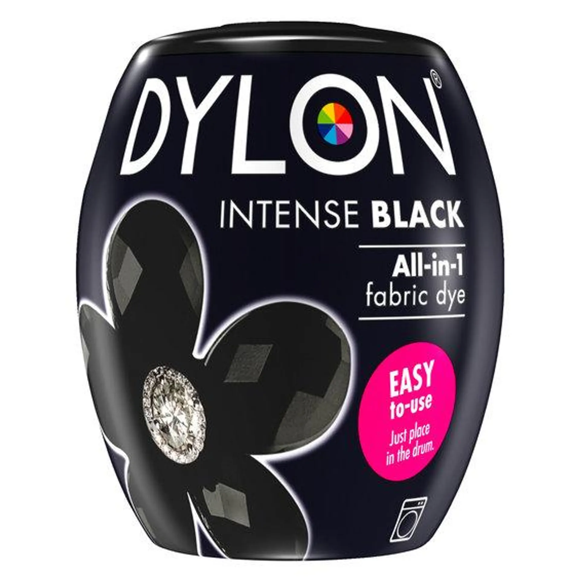 Dylon Pod All-in-1 tekstilfarge – Intense black