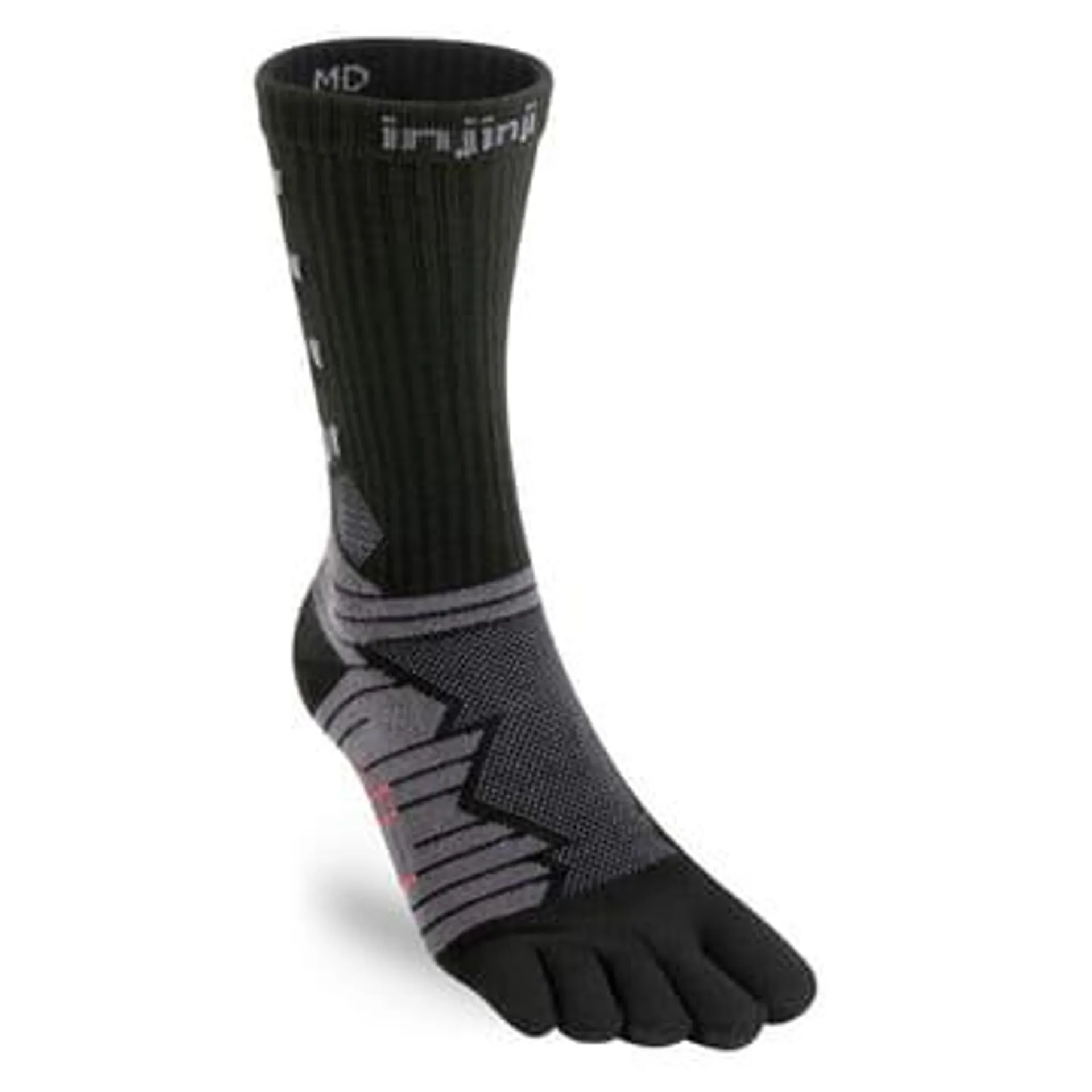 Injinji Ultra Run Crew Obsidian