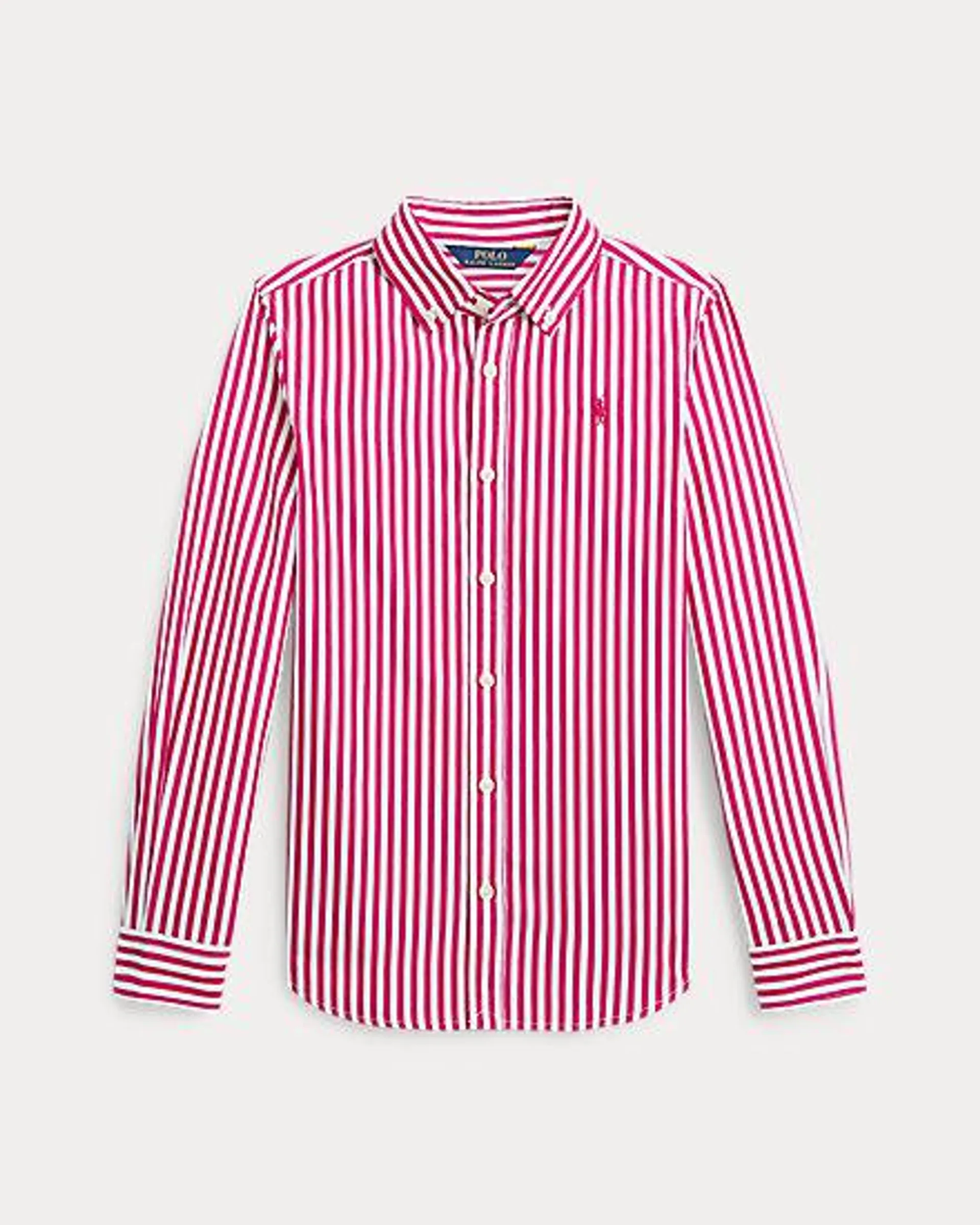 Striped Cotton Poplin Shirt