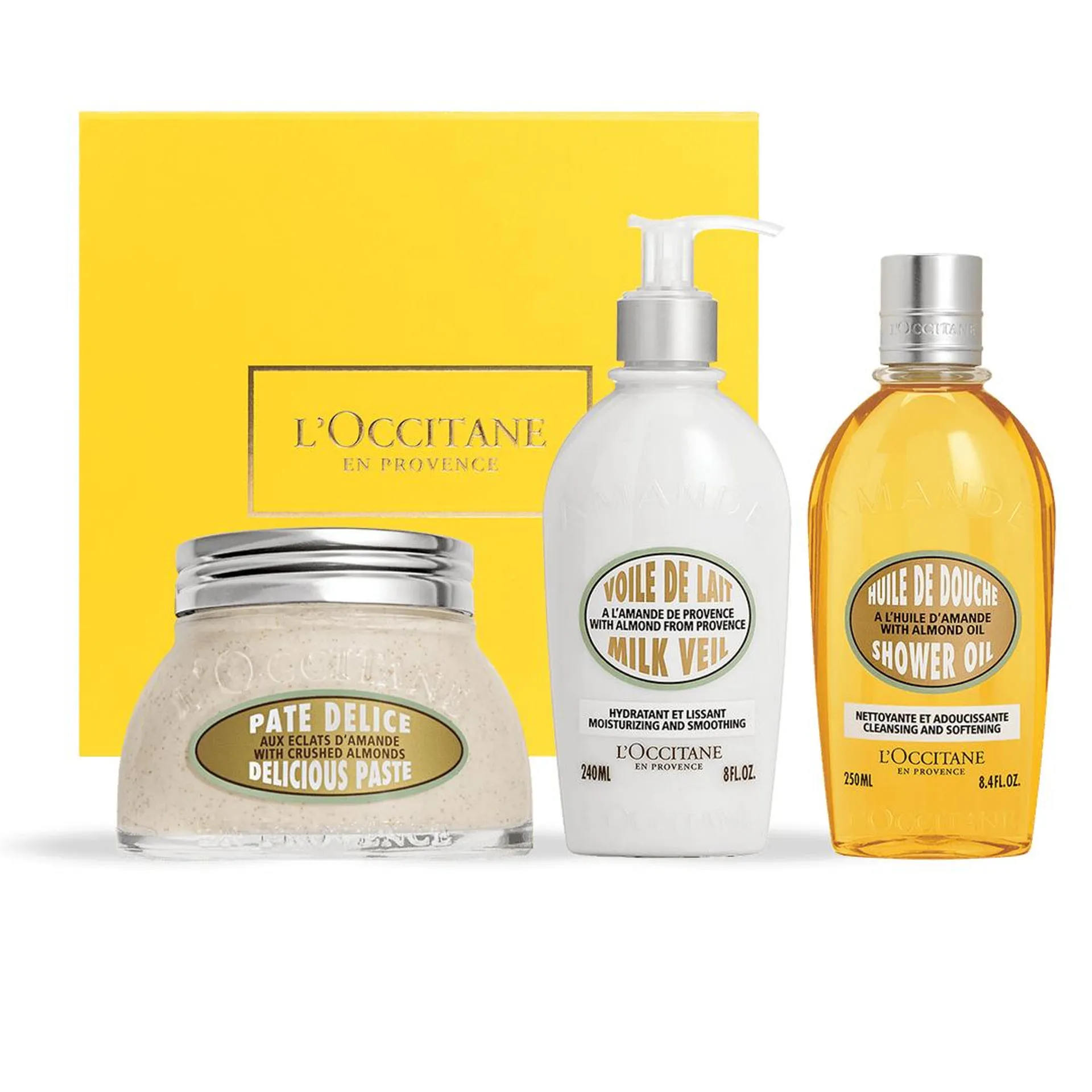 Smoothing Body Care Set Premium | Almond