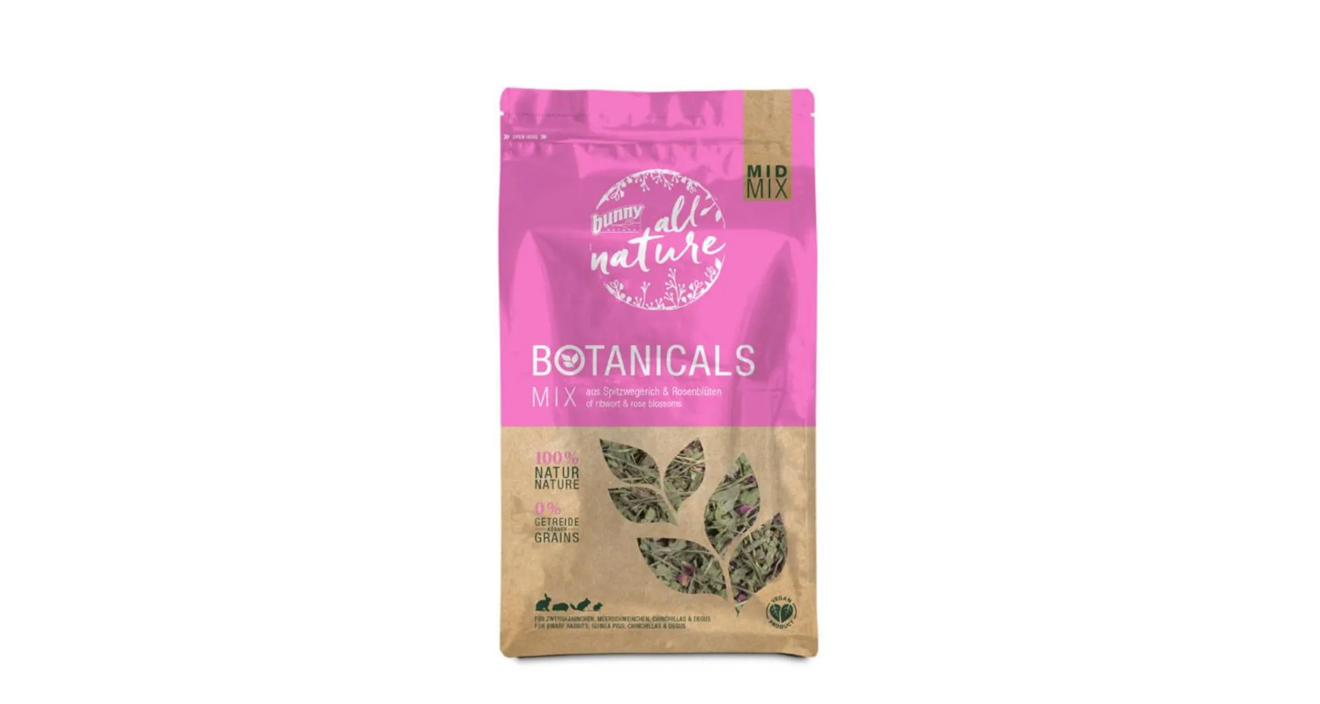 BOTANICALS MID MIX BLANDING AV RIBWORT & ROSEBLOMSTER 120 g (4)