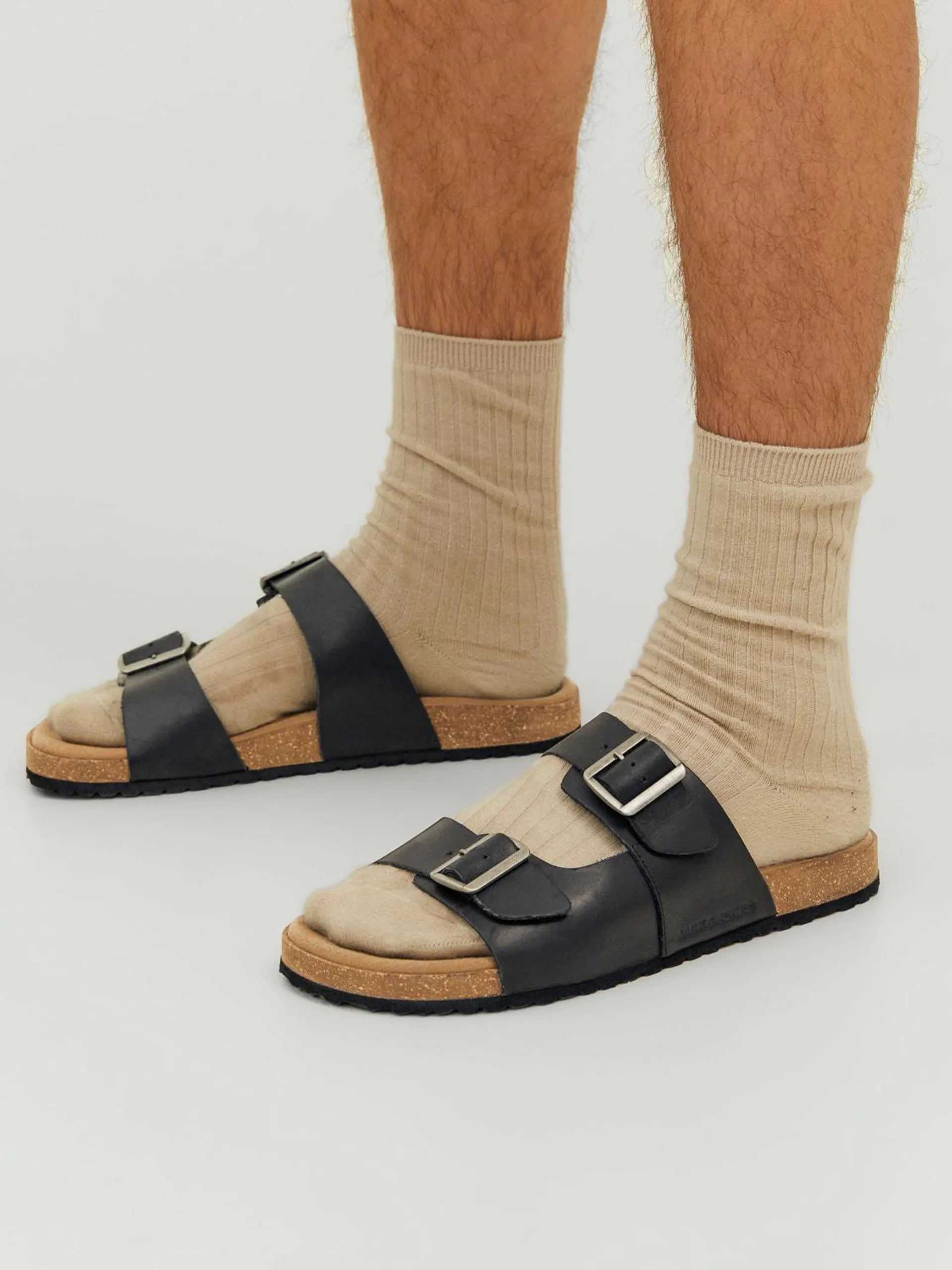 Lær Sandaler