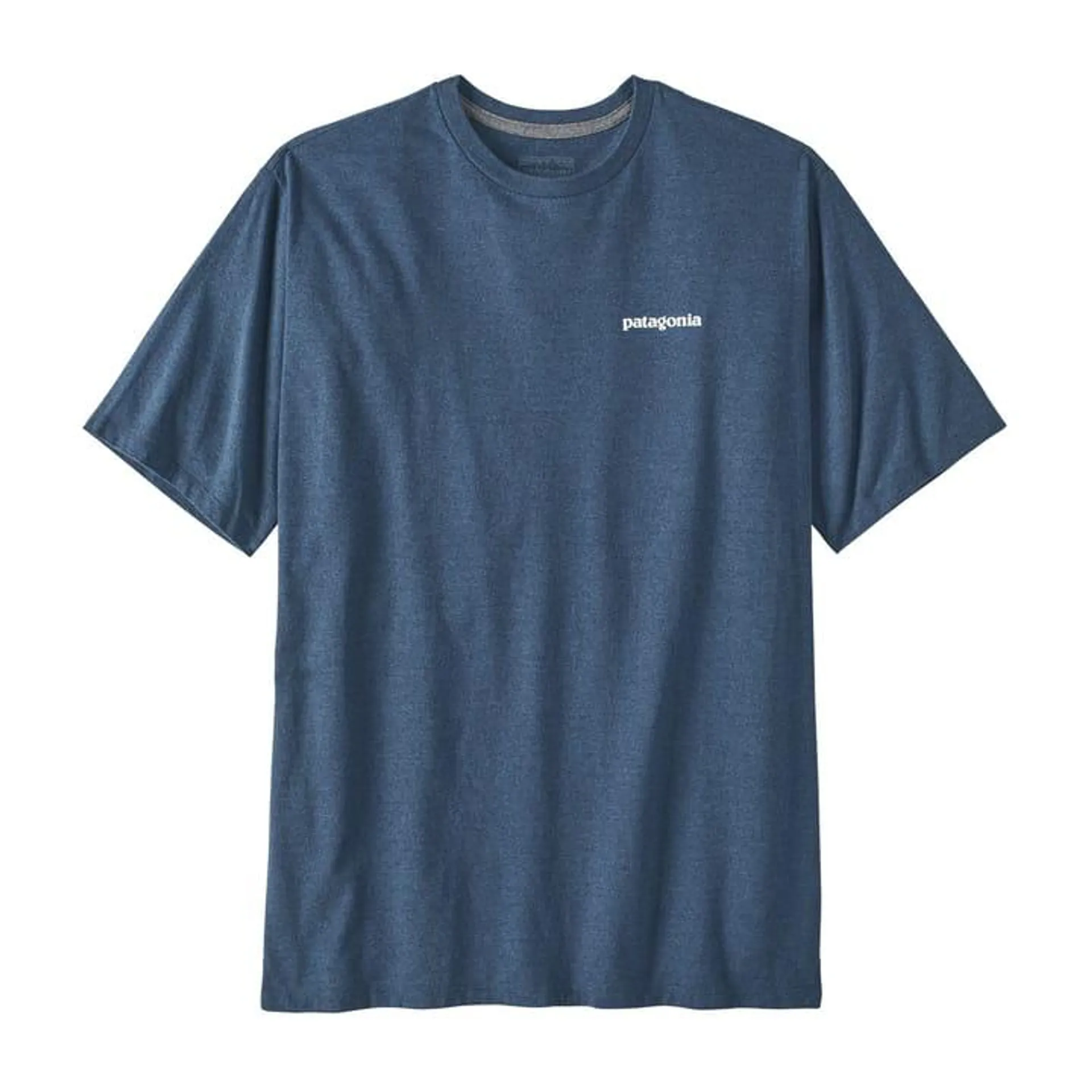 Patagonia Men's P-6 Logo Responsibili-Tee Utility Blue