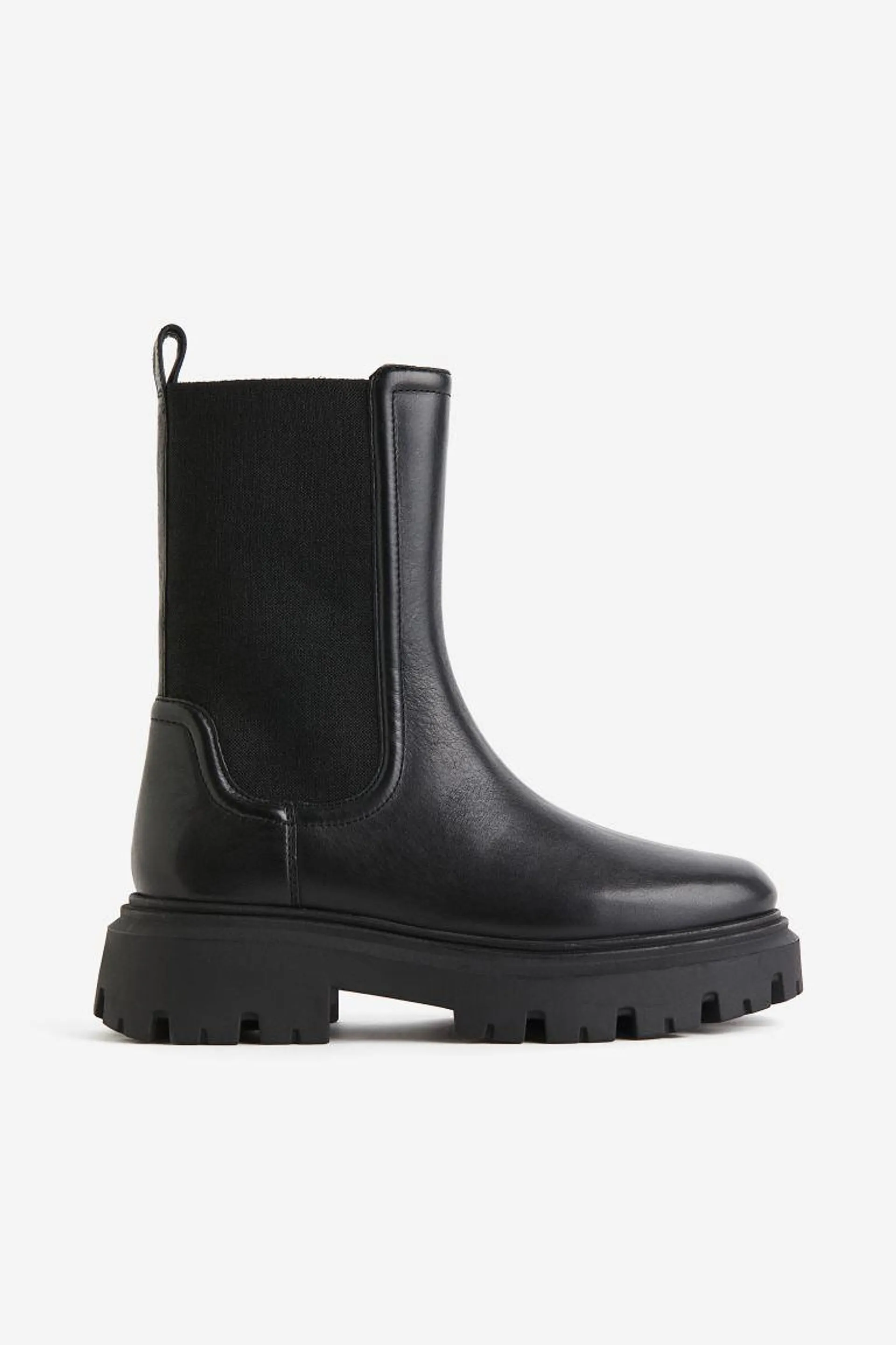 Chelseaboots i skinn