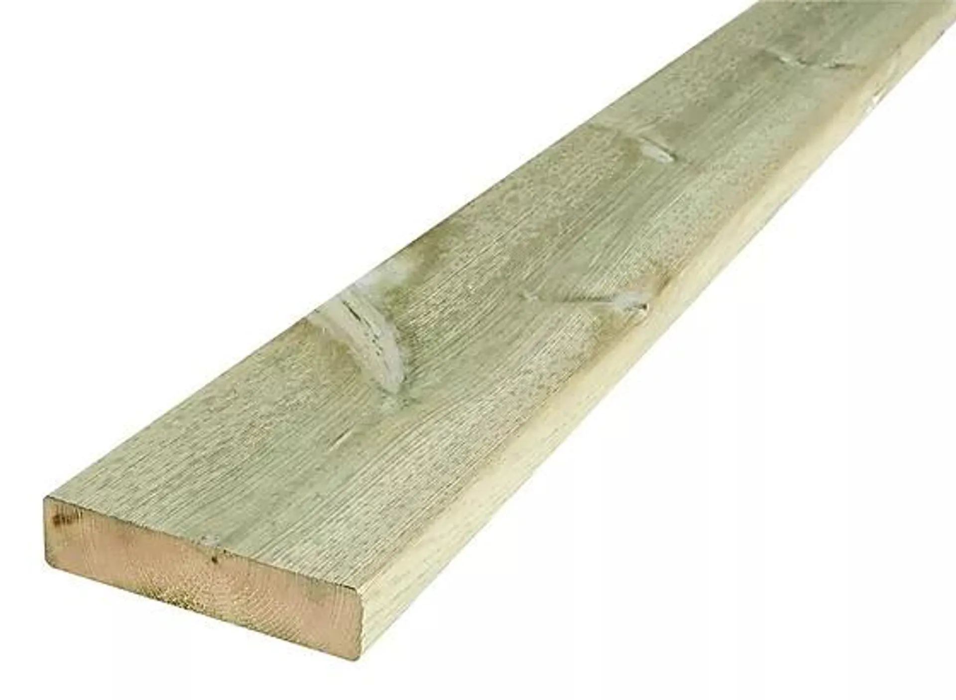 Terrassebord impregnert furu klasse 1 28x95 mm