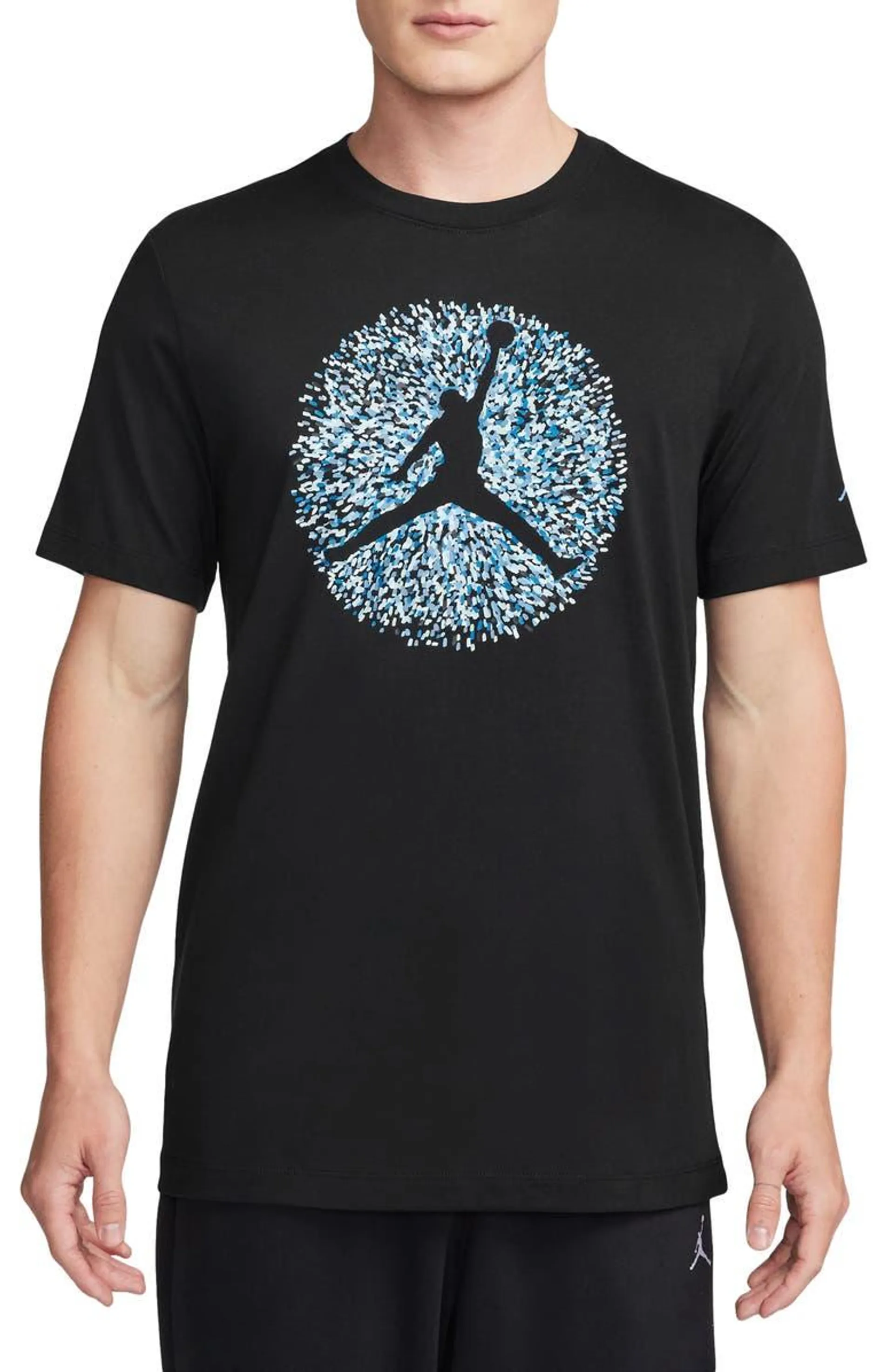 Pointillism Jumpman Graphic T-Shirt