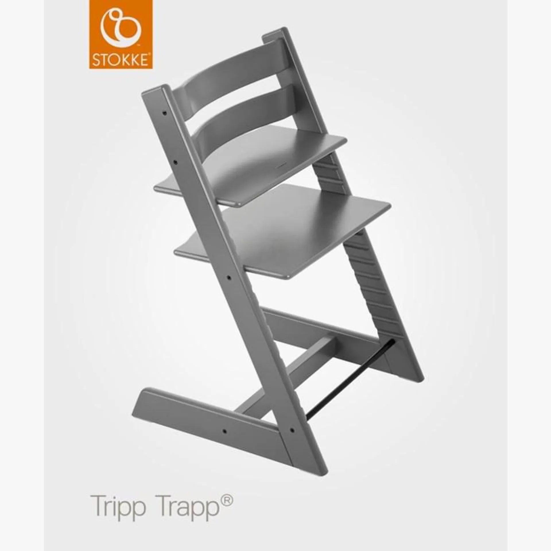 Tripp Trapp® barnestol, stormgrey