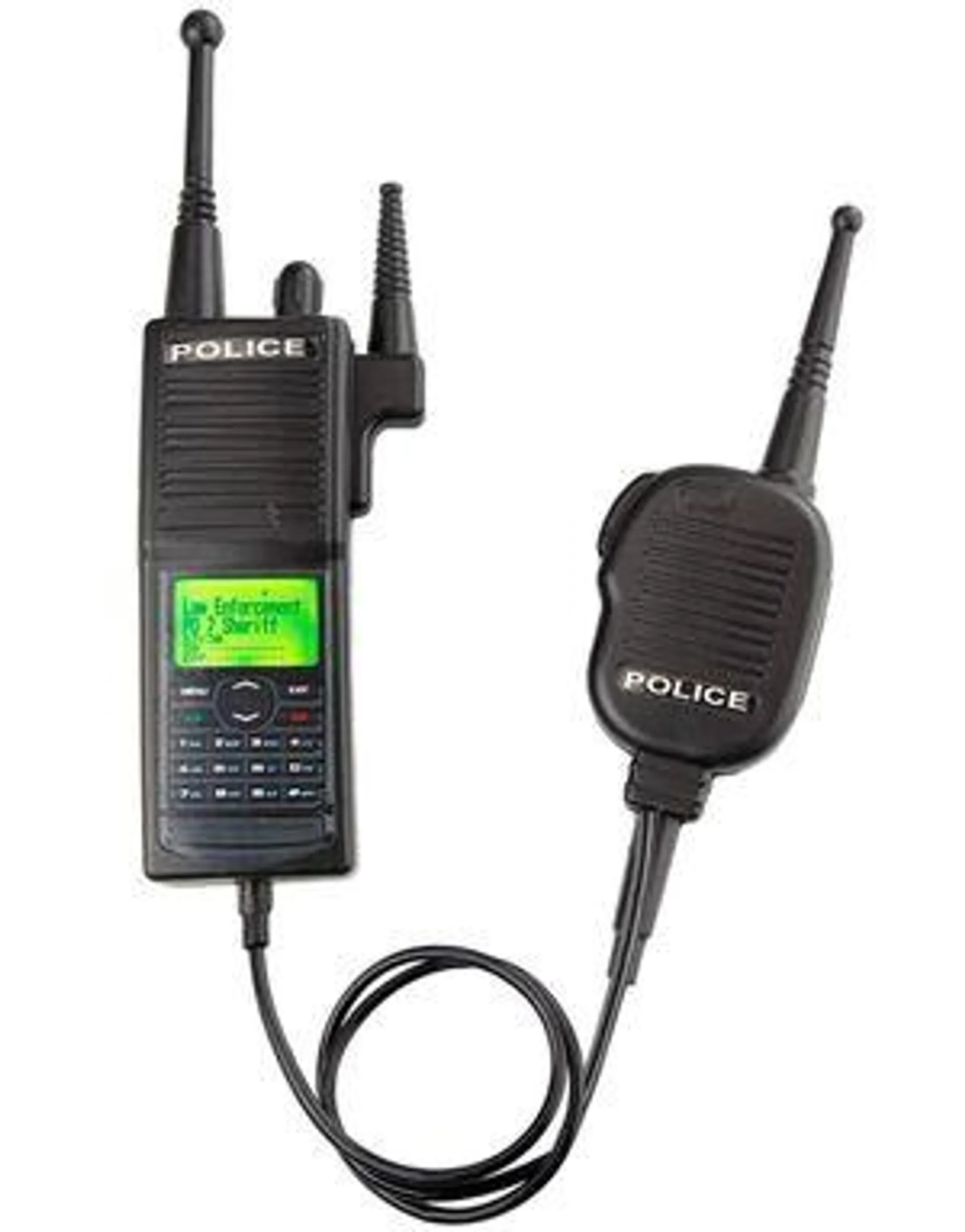 Politi Radio/Walkie-Talkie Kostymetilbehør