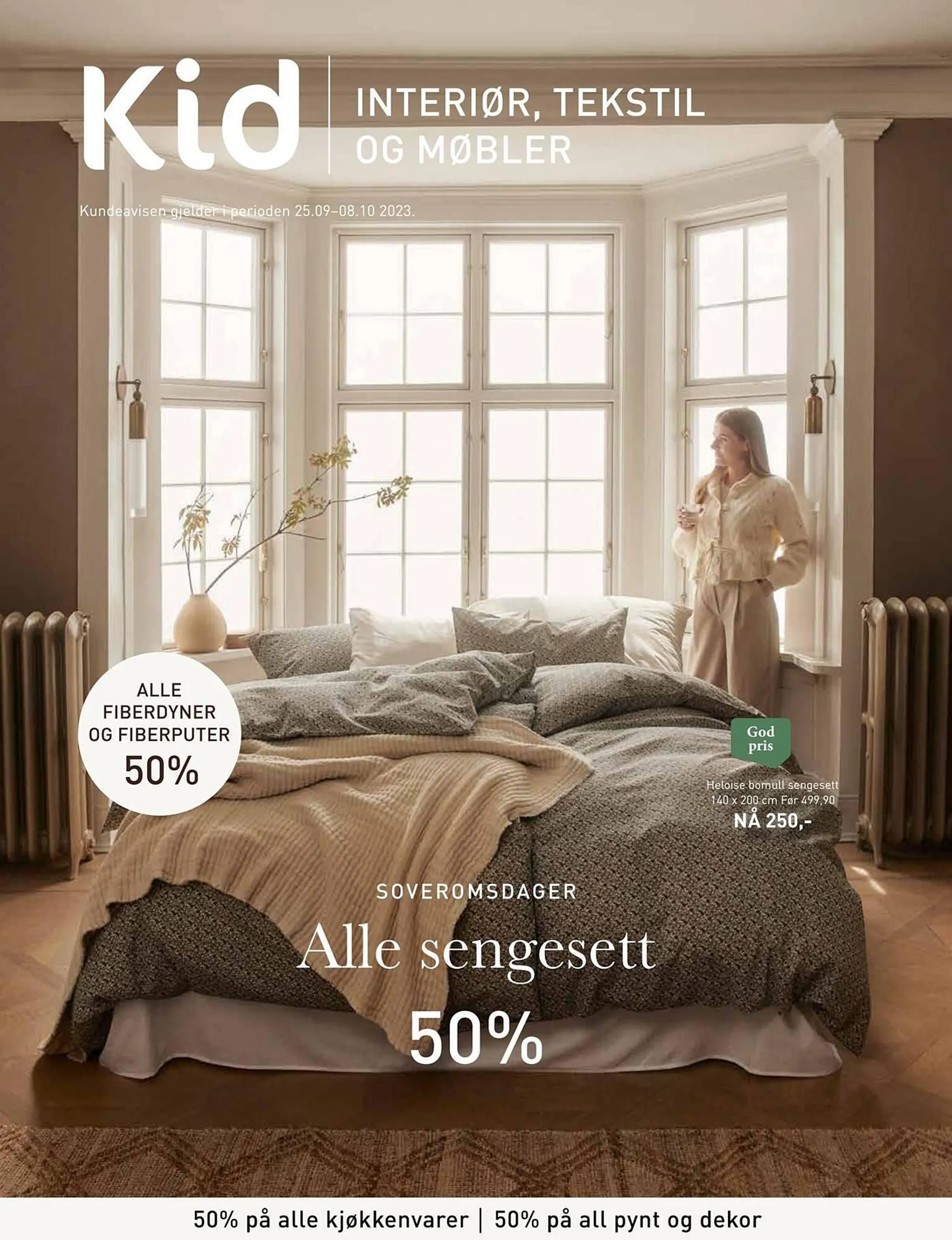Kid Interiør Kundeavis fra 24. september til 8. oktober 2023 - kundeavisside 1