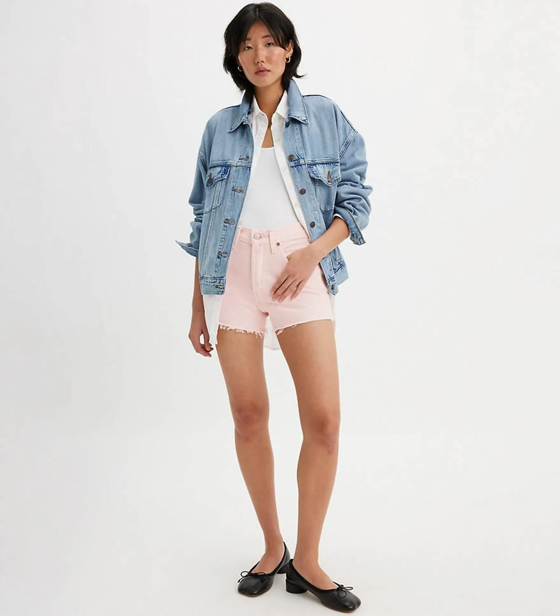 501® Original High Rise Jean Shorts