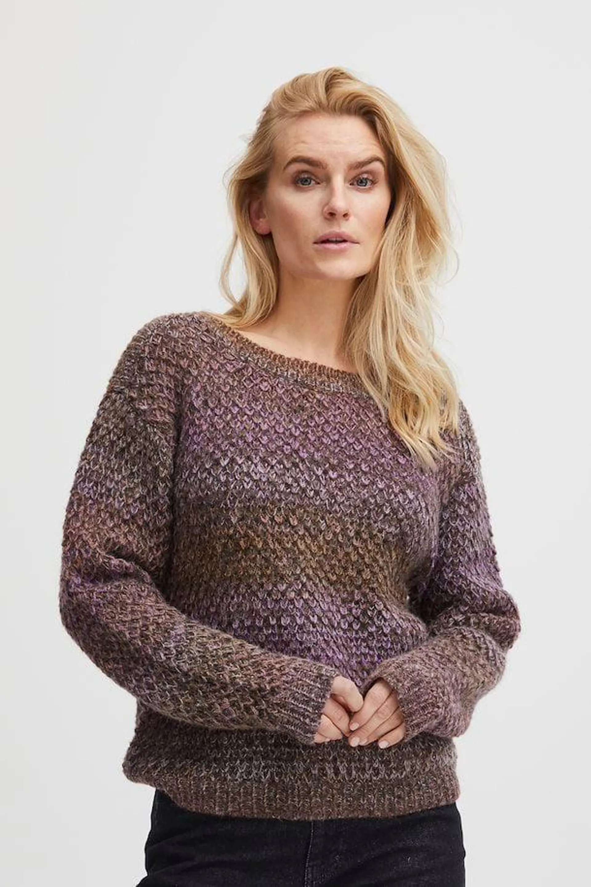 Strikket pullover