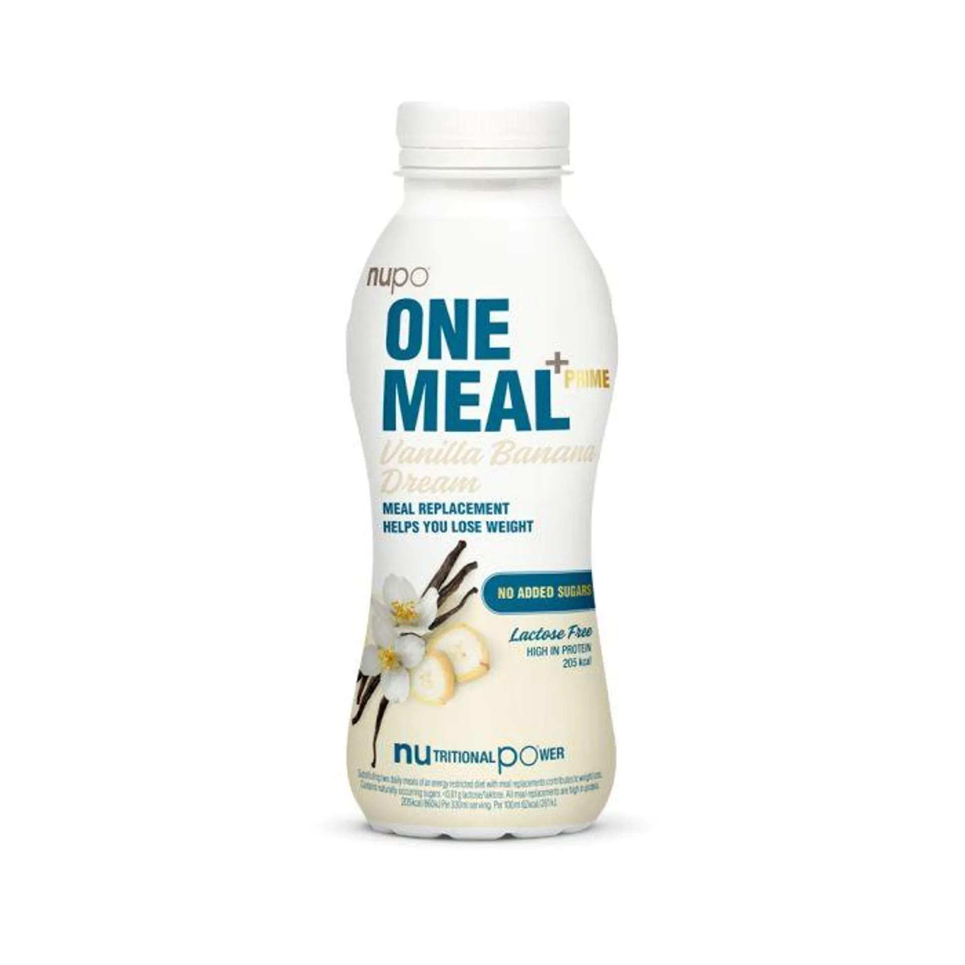 Nupo One Meal+Prime drikkeklar Vanilla Banana Dream