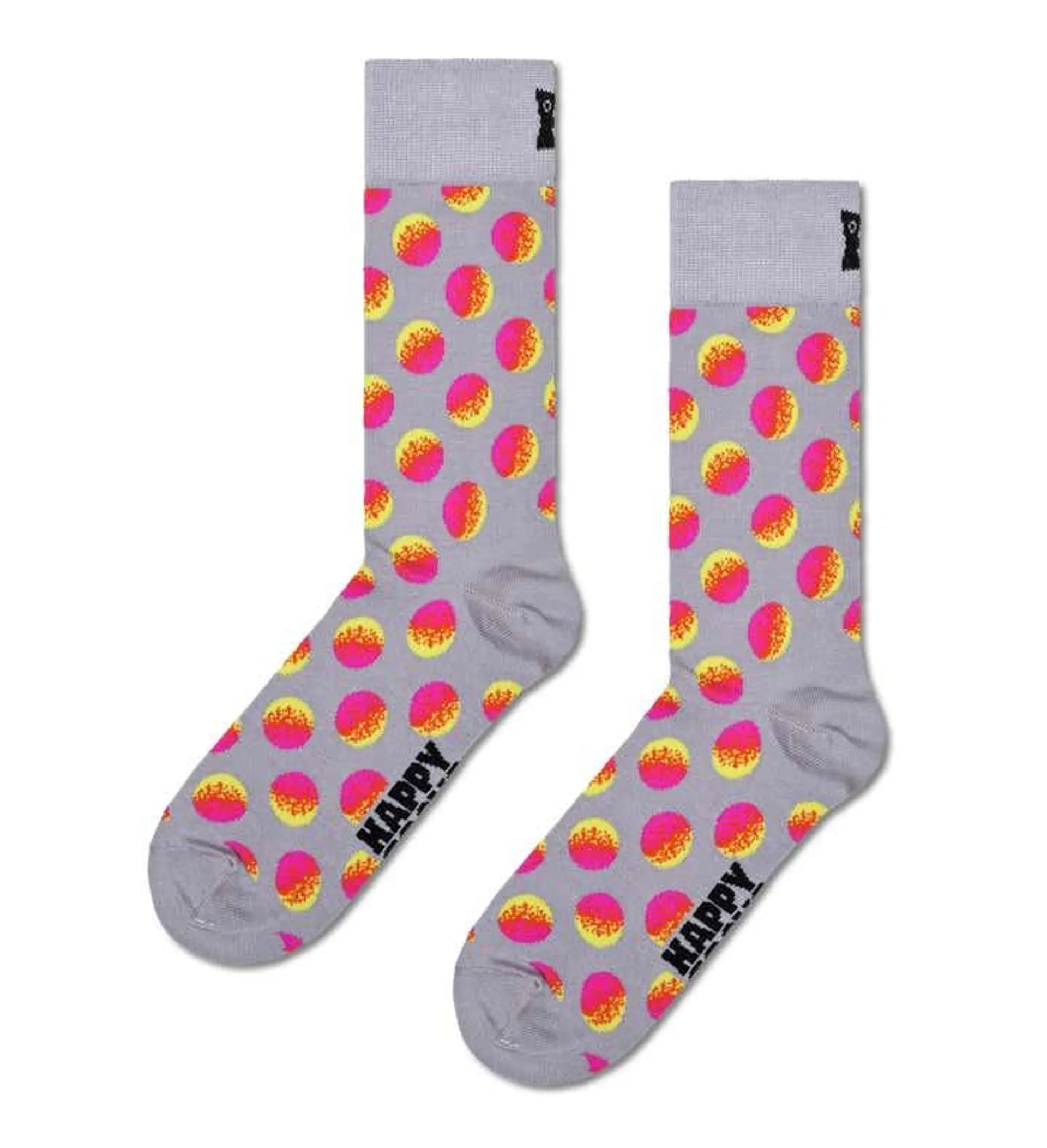 Faded Big Dot Sock