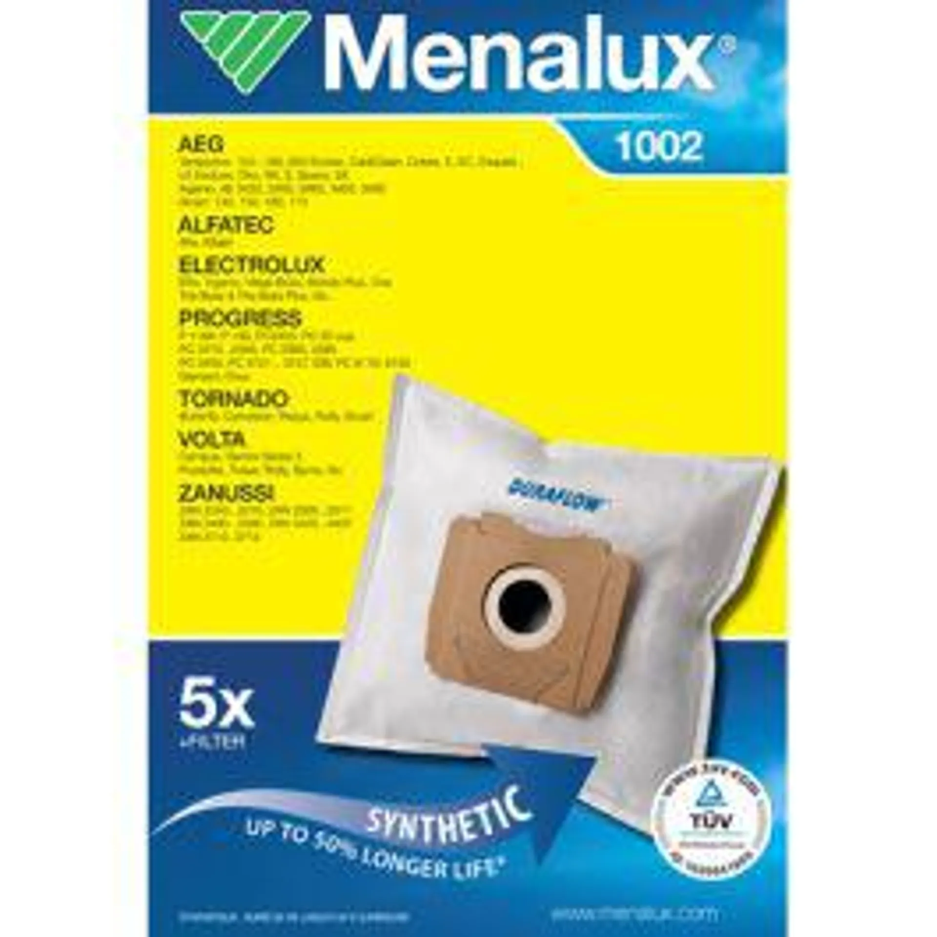Menalux Støvsugerpose 1002 S Dt 196 Aeg-Electrolux