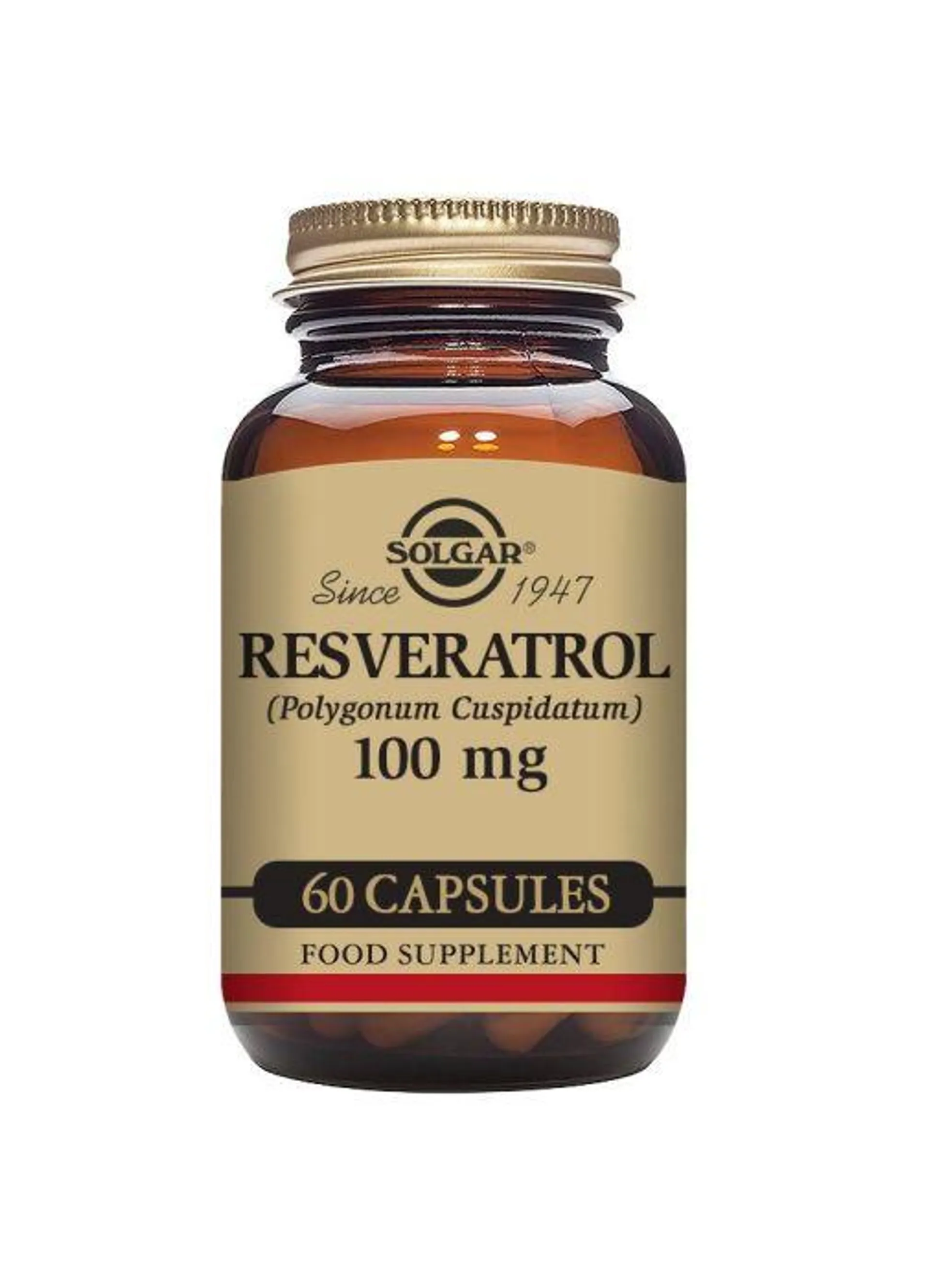 SOLGAR Resveratrol 100 mg