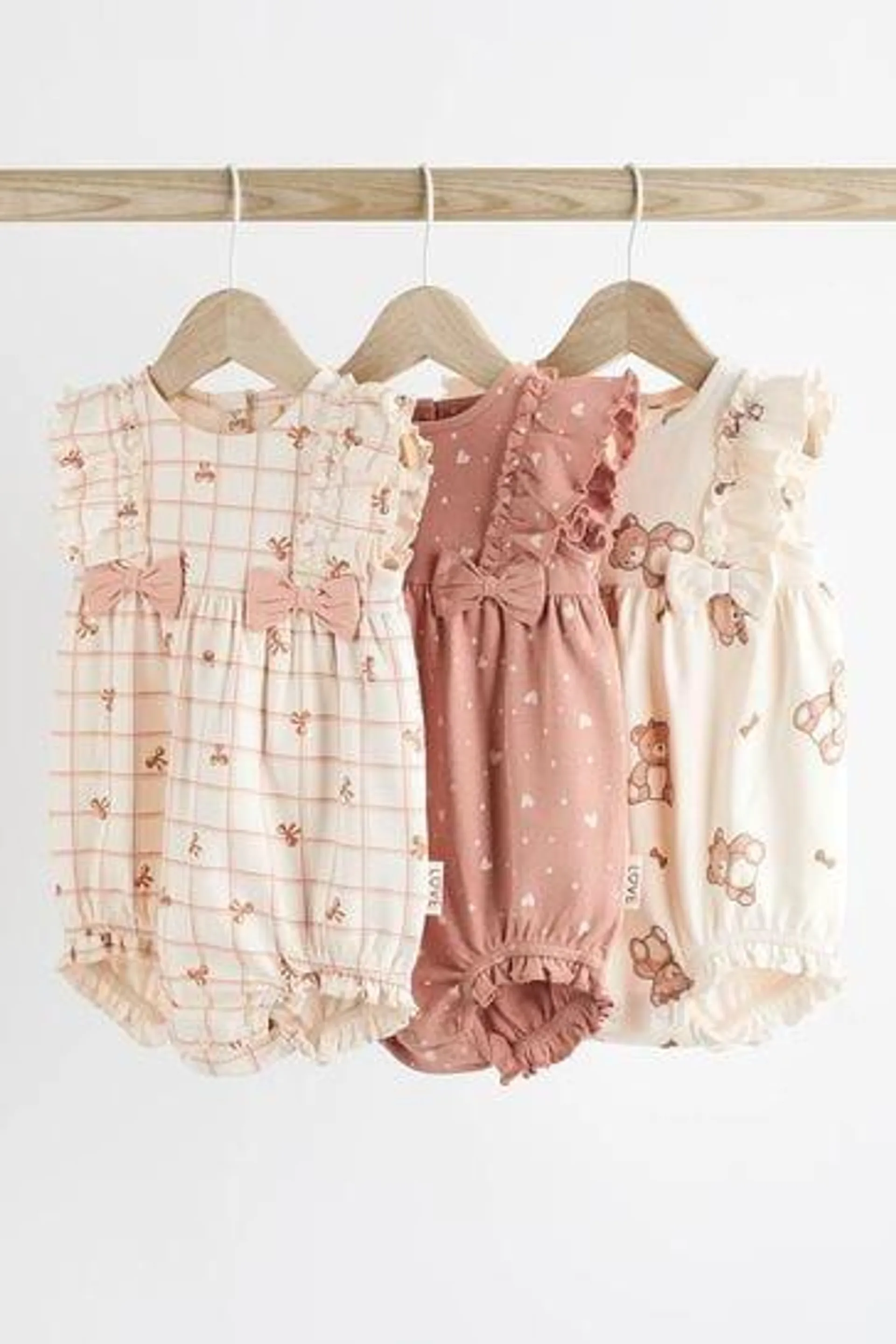 Baby Rompers 3 Pack