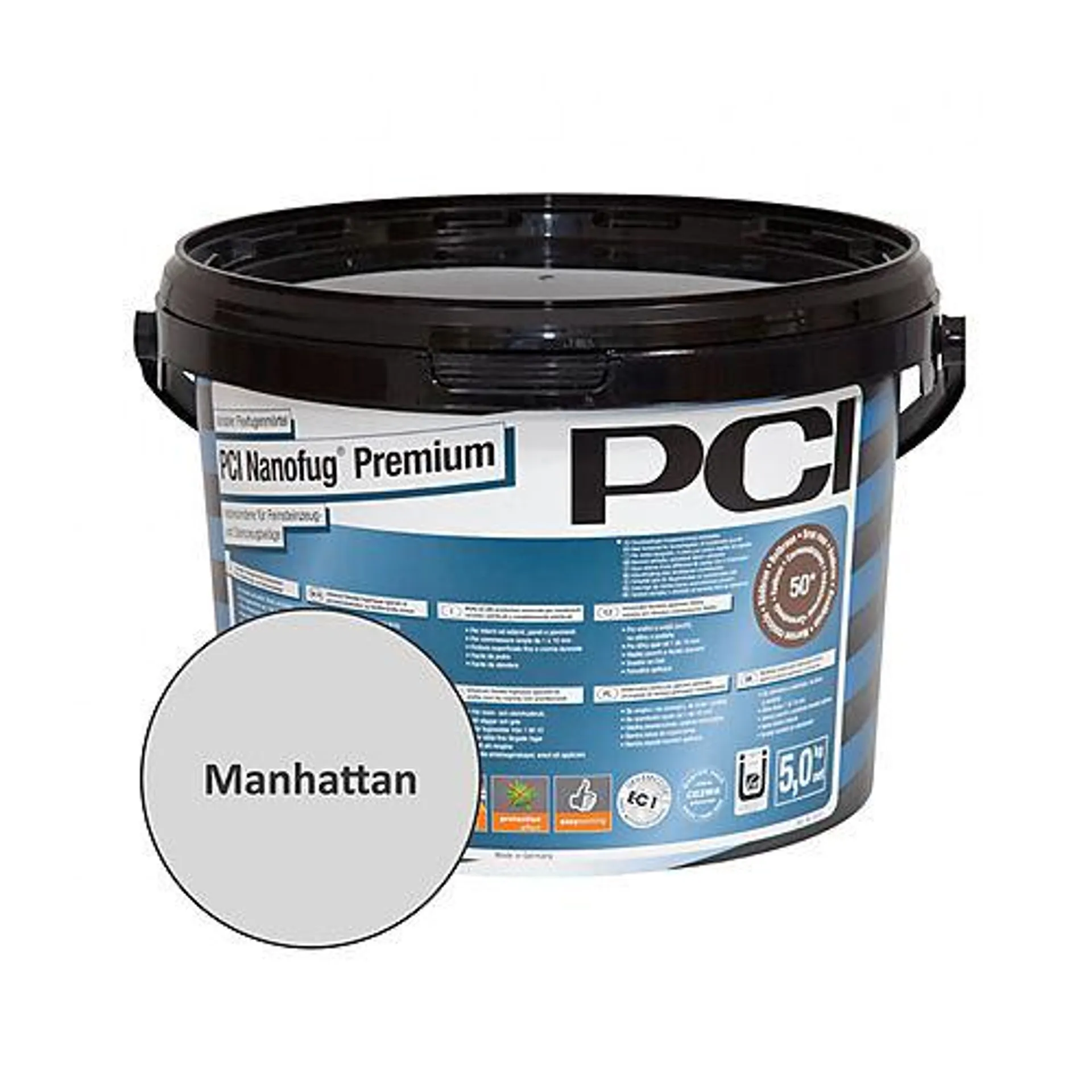 Sementbasert universal fugemasse Nanofug® Premium, Manhattan 5 kg