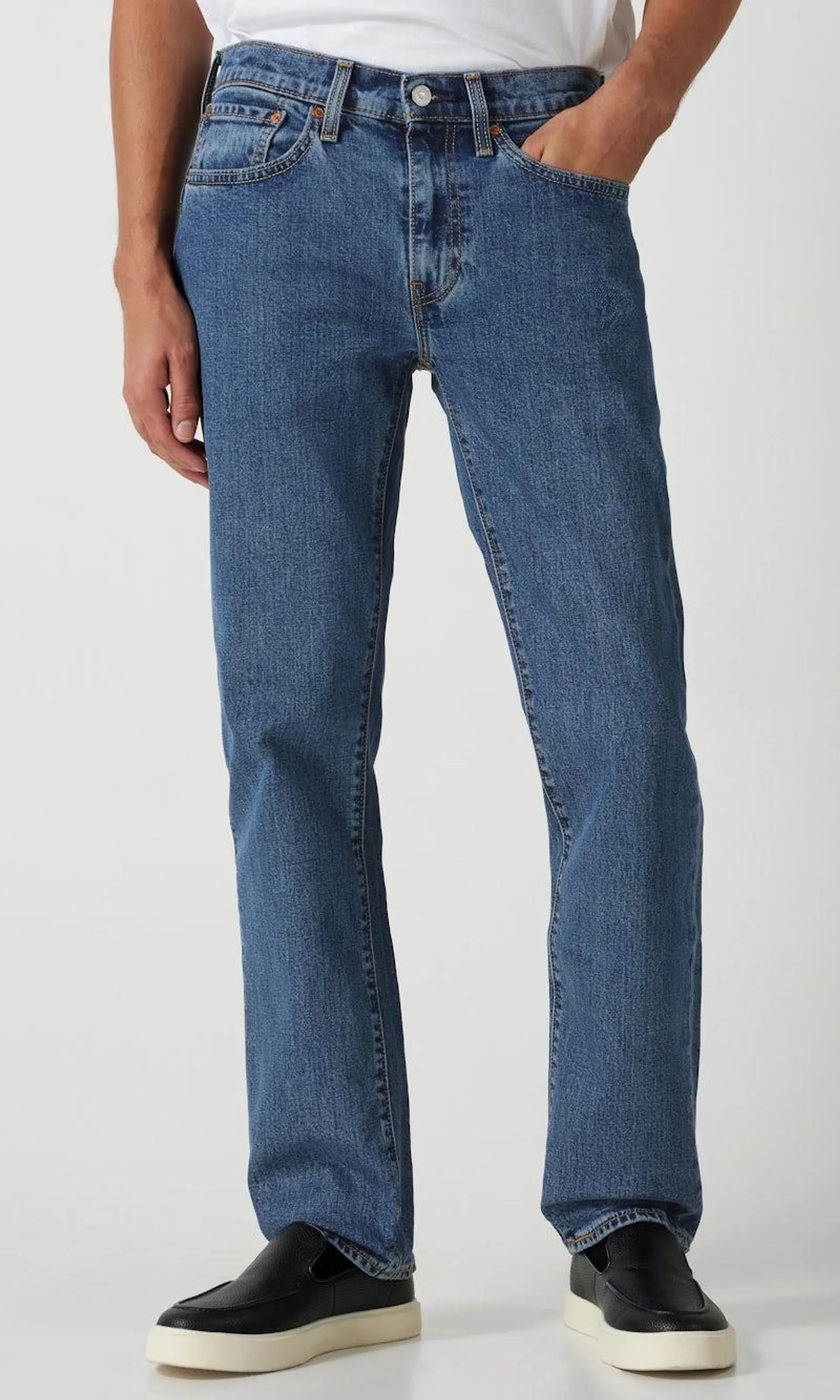 514™ Straight Medium Blå Jeans