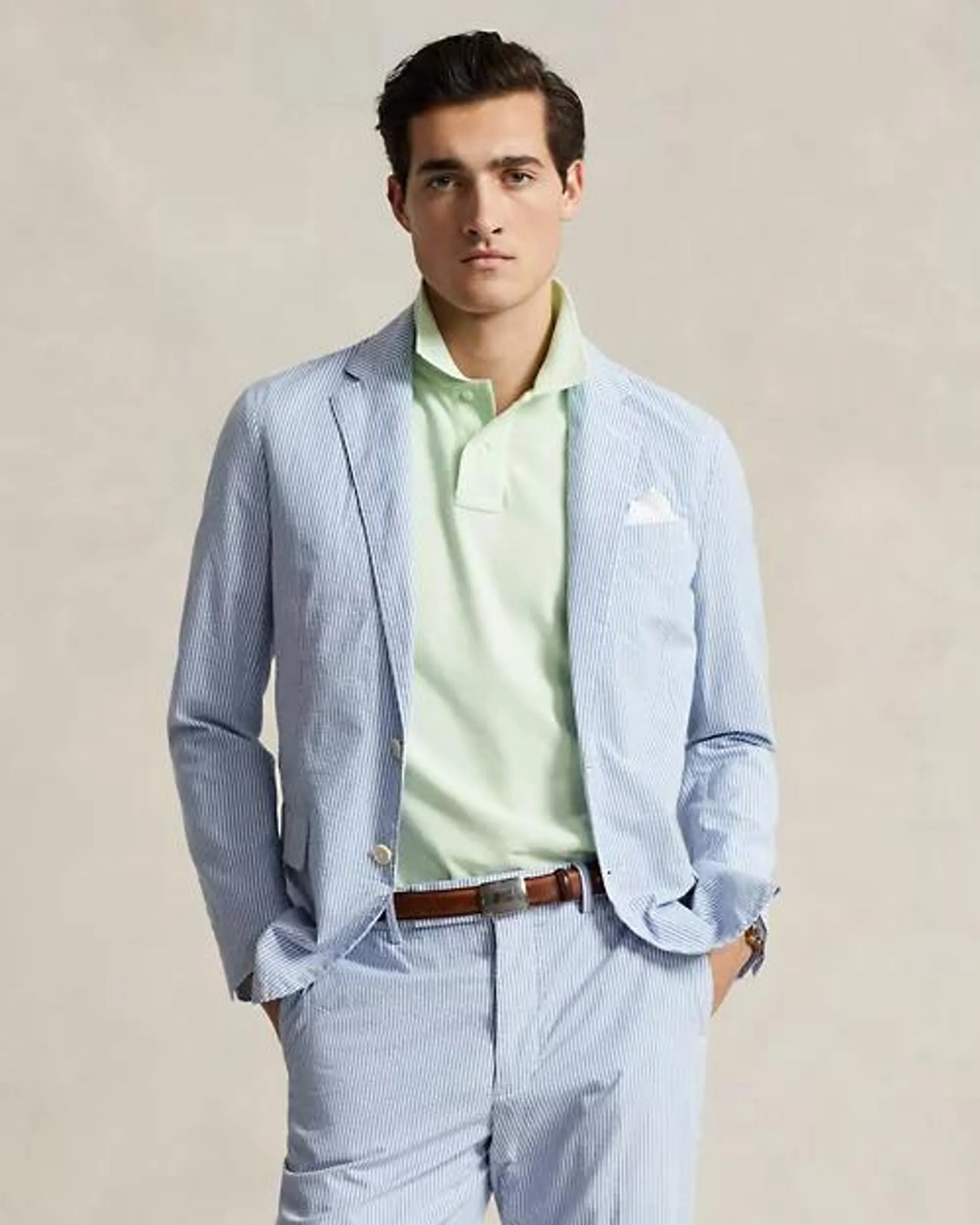 Polo Soft Modern Seersucker Suit Jacket