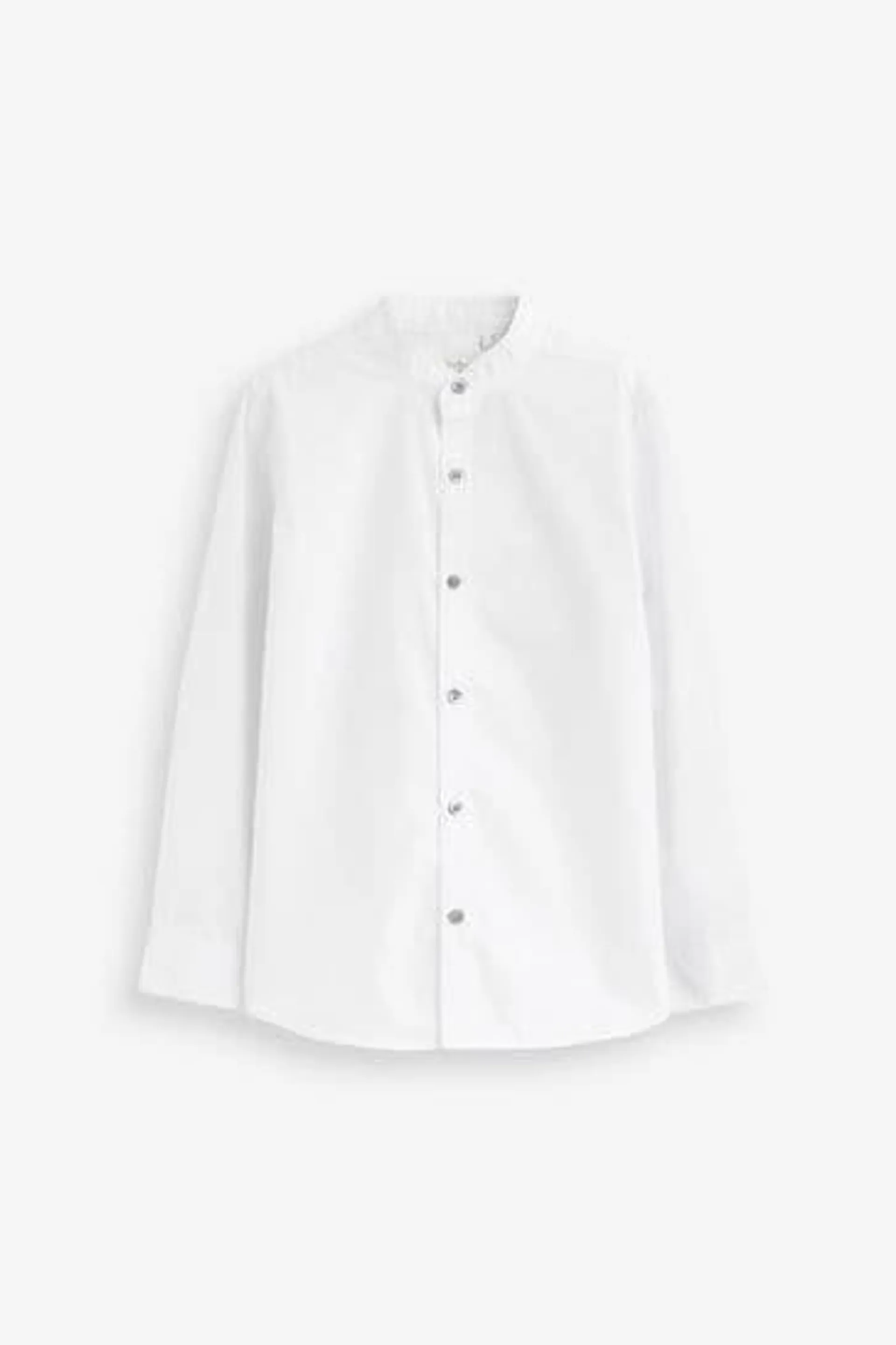 Easy Care Grandad Collar Shirt (3-16yrs)