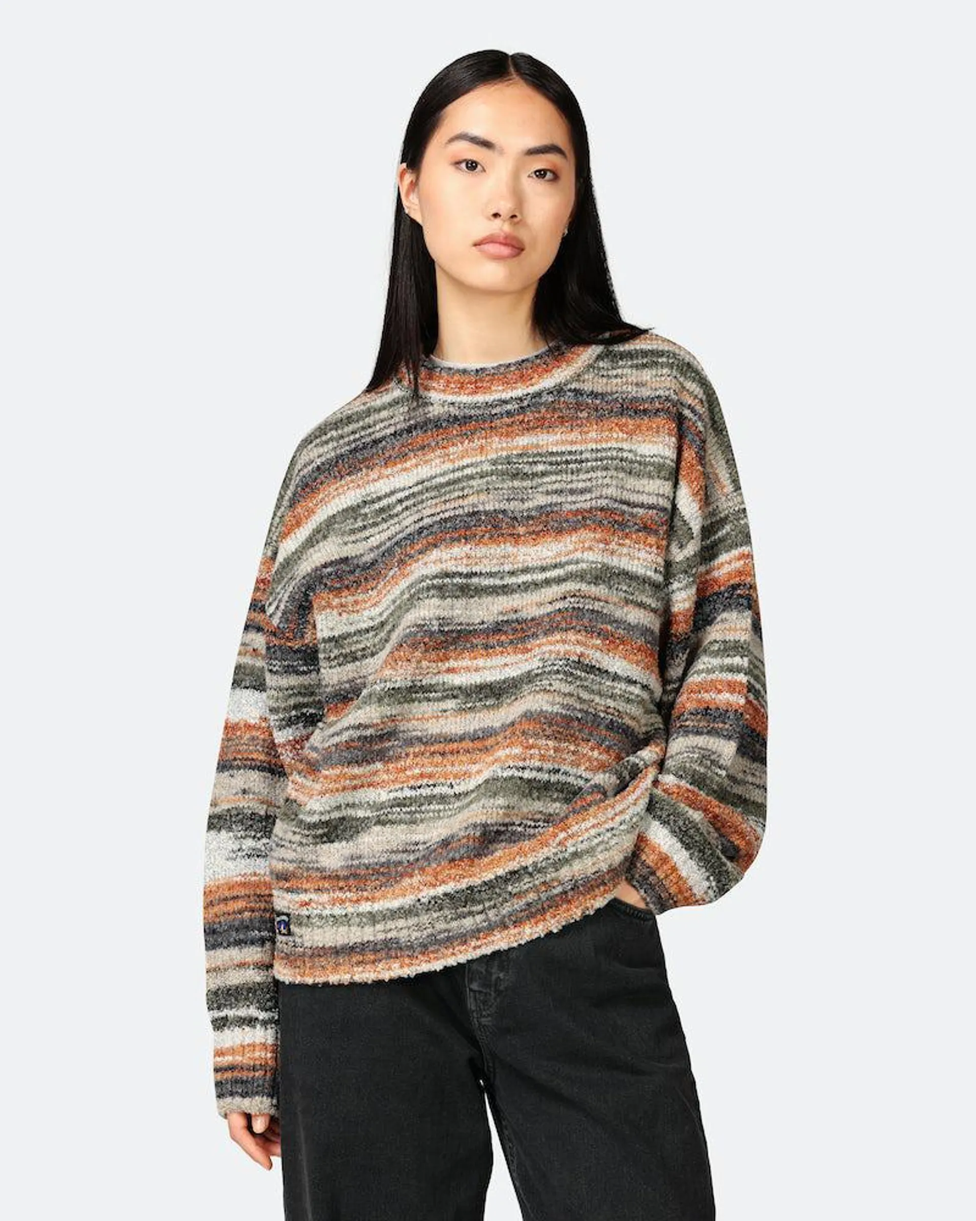Strikket crewneck