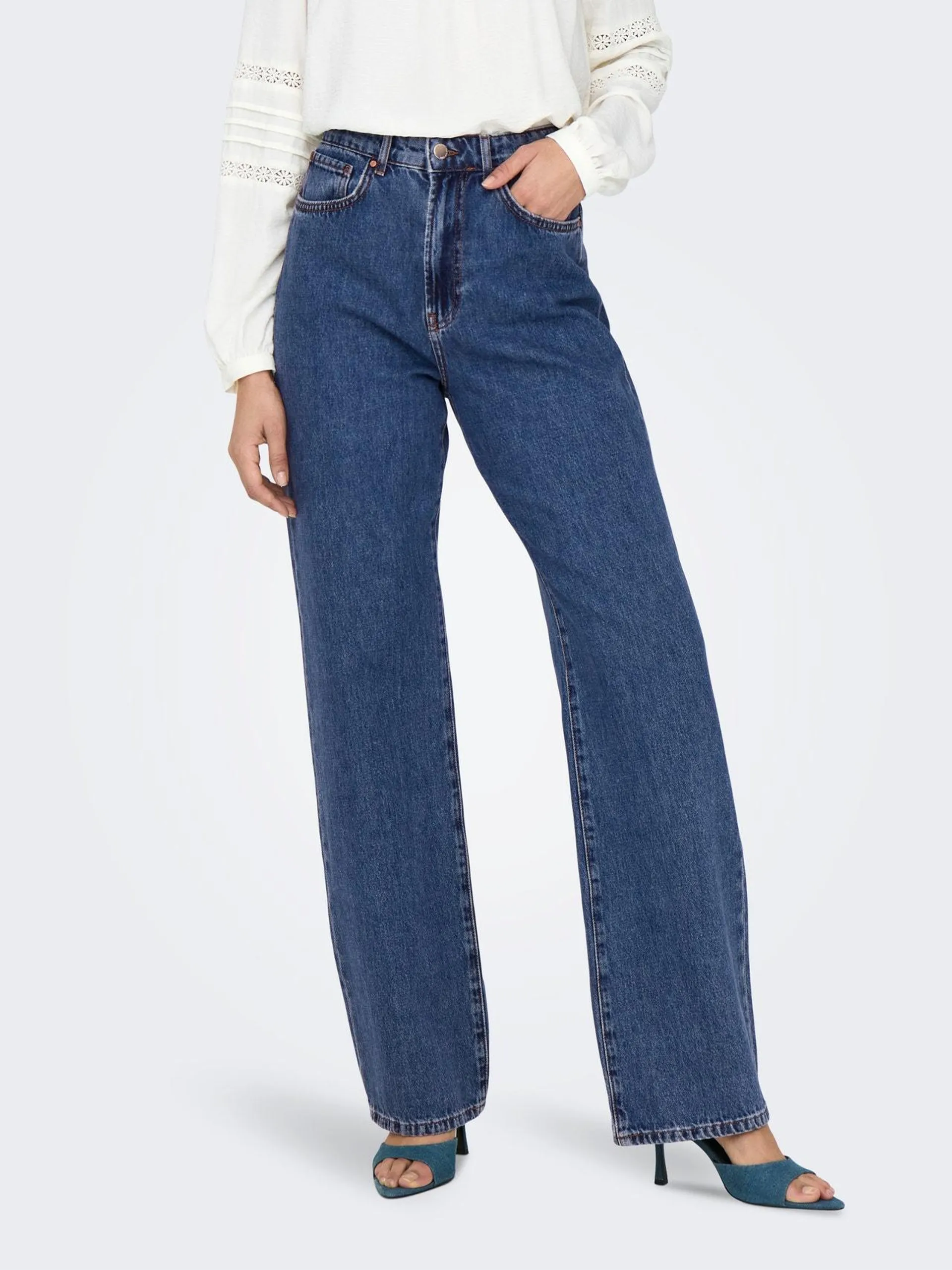 Straight fit High waist Jeans