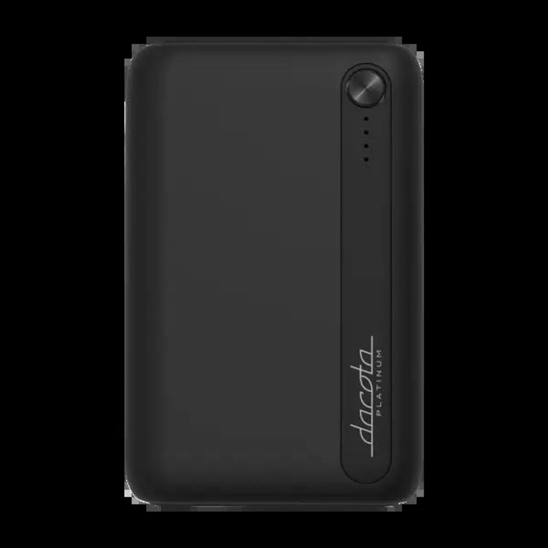 Dacota Platinum A10, 20 W powerbank 10 000 mAh, svart