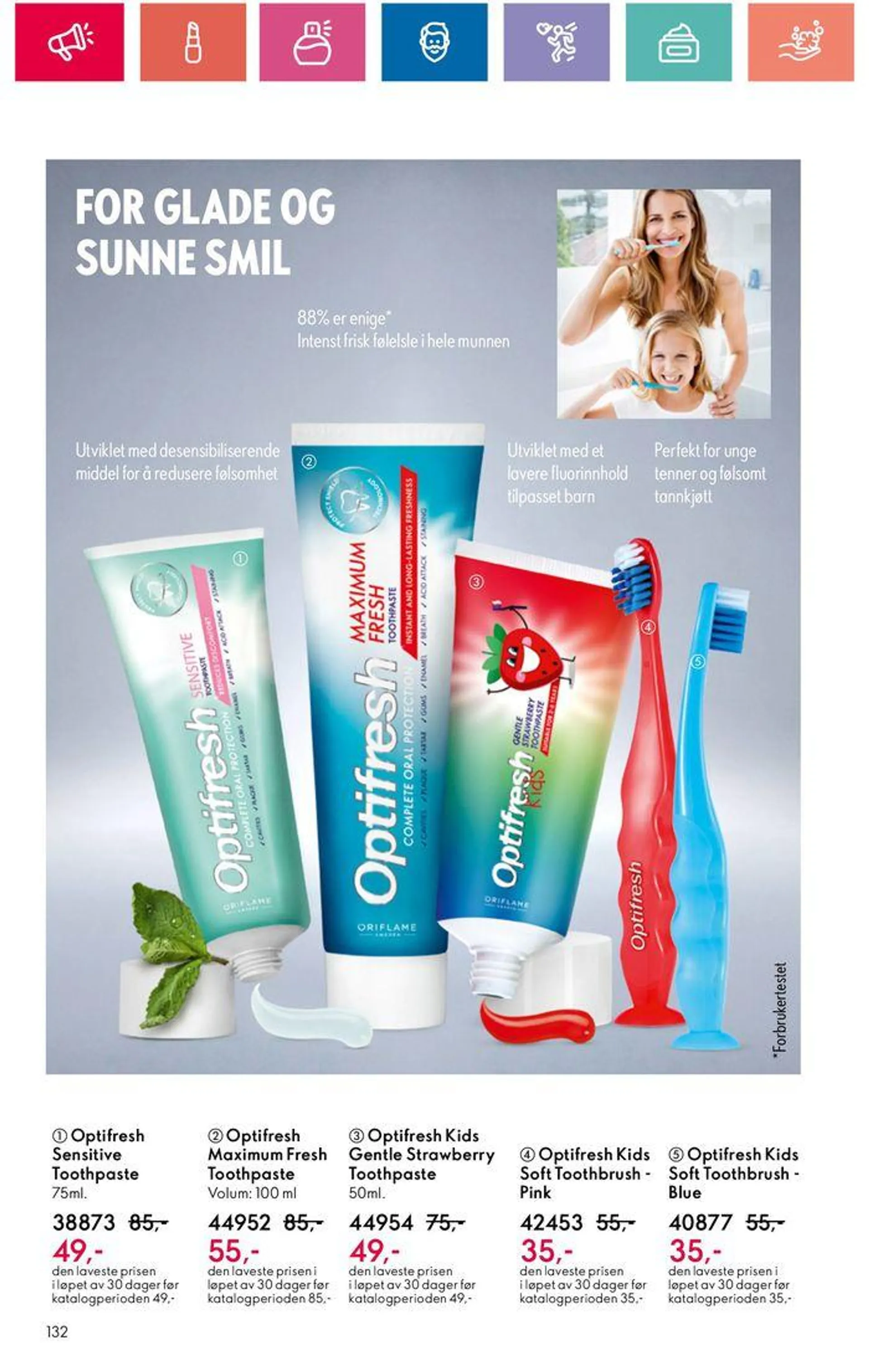 ORIFLAME Kundeavis - 132