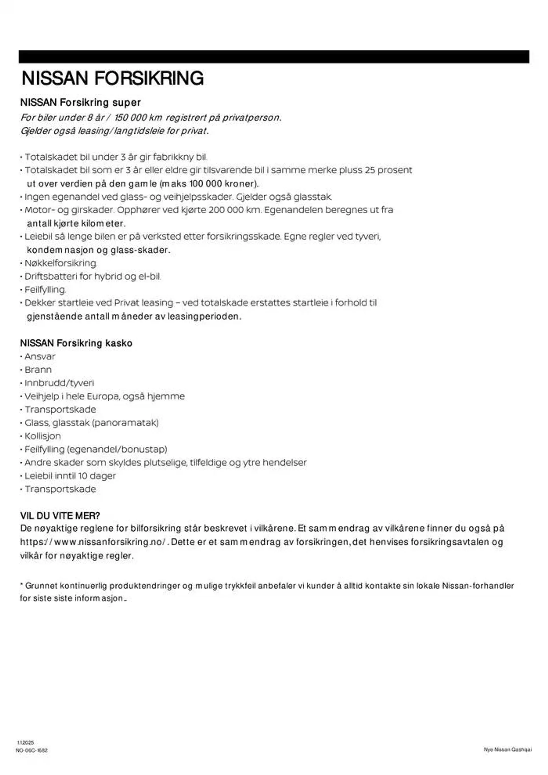 Nye Qashqai fra 10. januar til 10. januar 2026 - kundeavisside 14