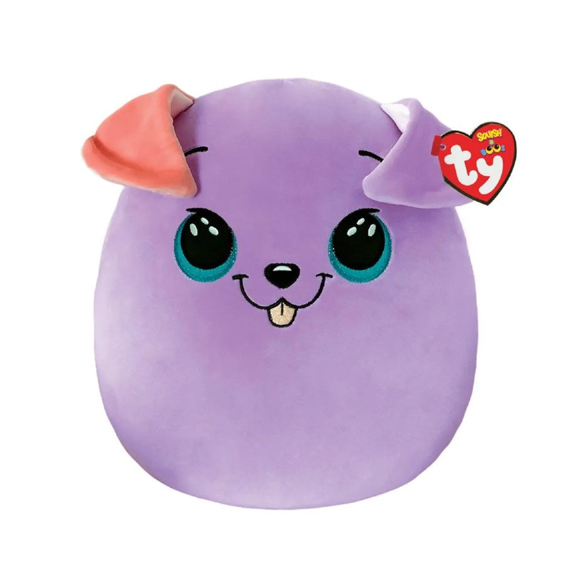 Bamse Bitsy Purple Dog Squish 25cm