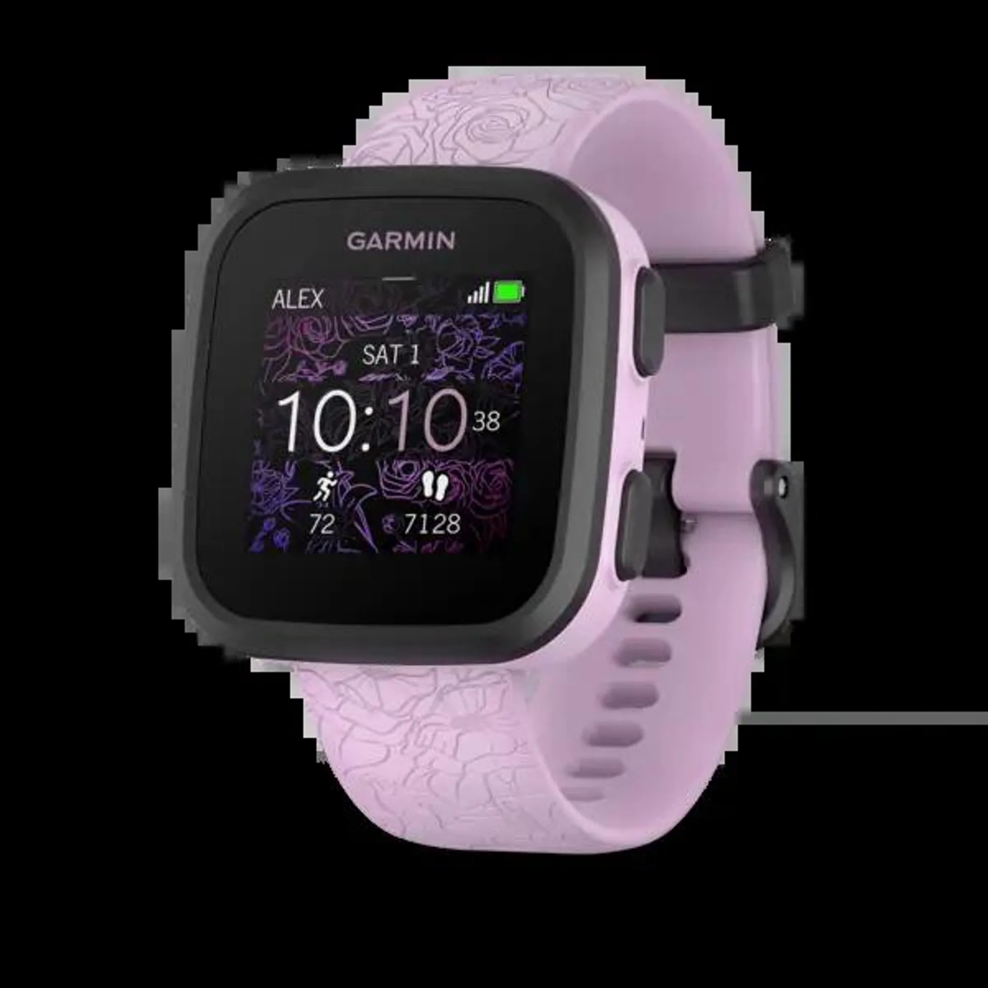 GARMIN BOUNCE SMARTKLOKKE FOR BARN LILAC FLORAL