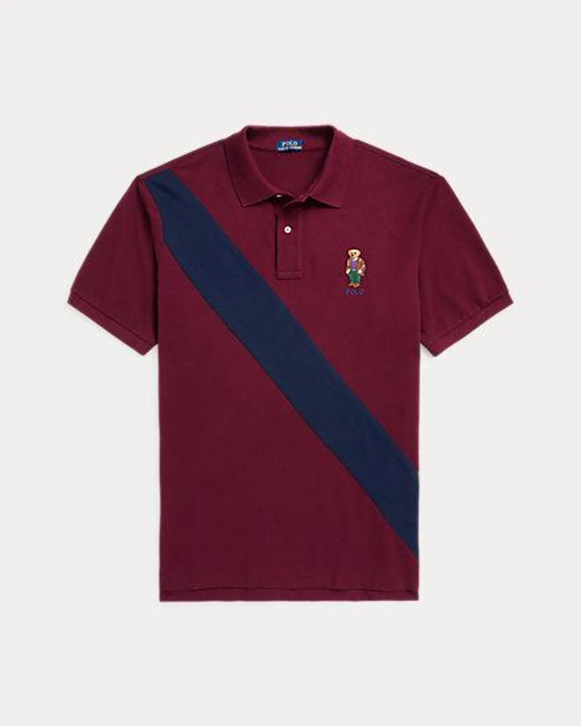 Polo Bear Mesh Polo Shirt
