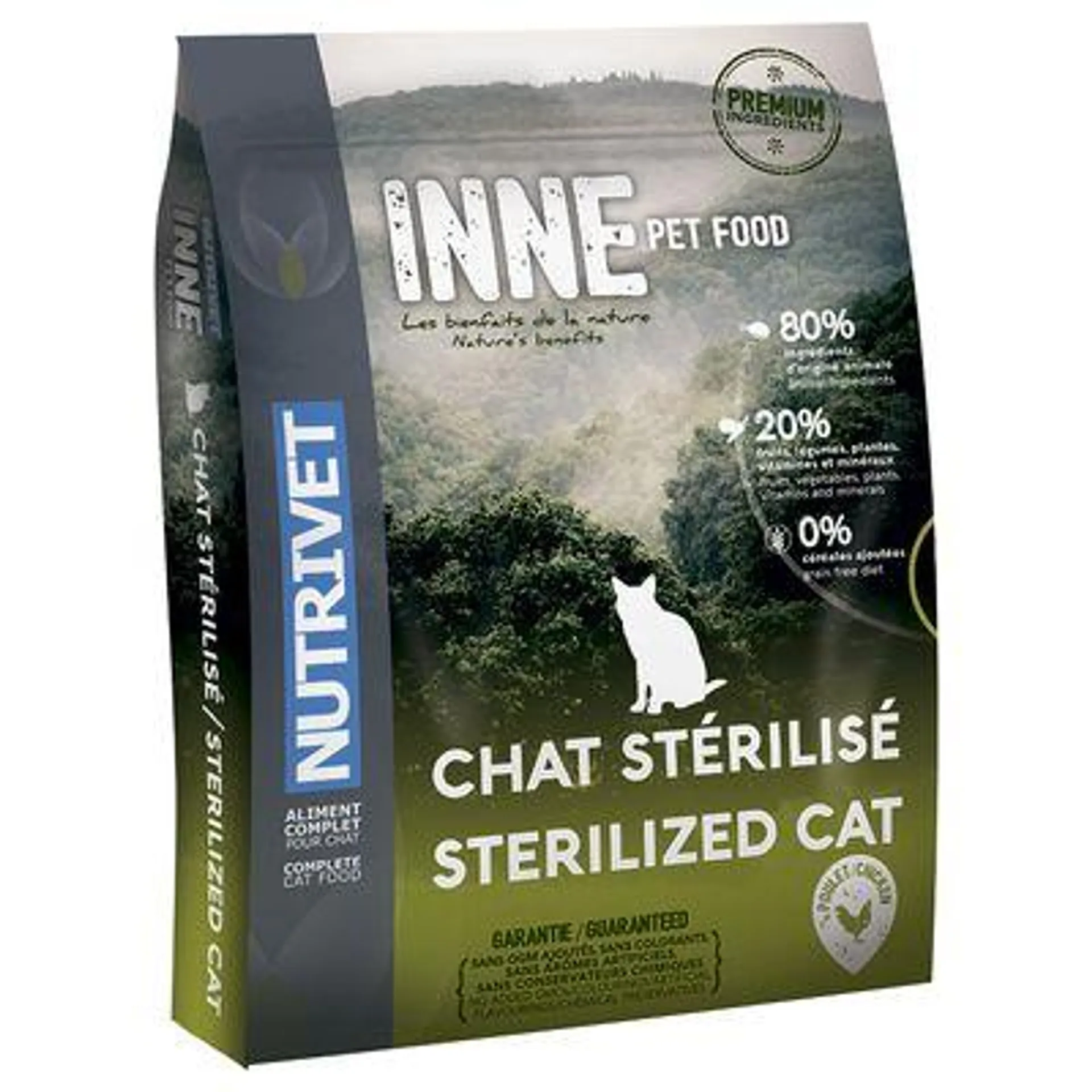 Croquettes Nutrivet Inne Cat 1,5 kg : 25 % de remise !