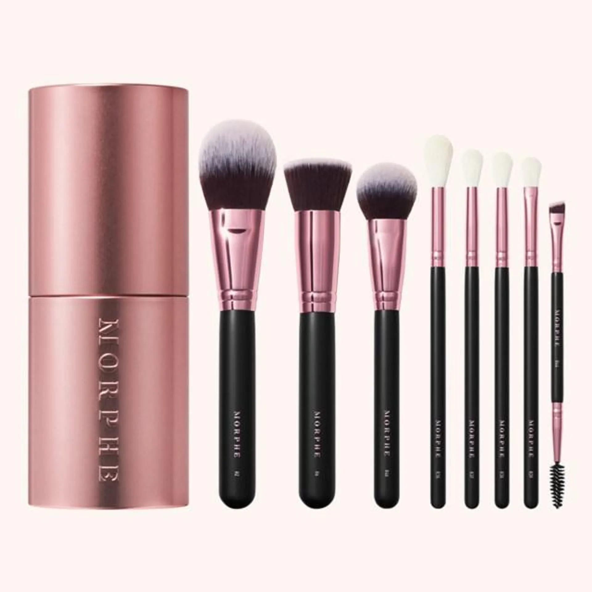 Flash Of Rosé 8-Piece Brush Set