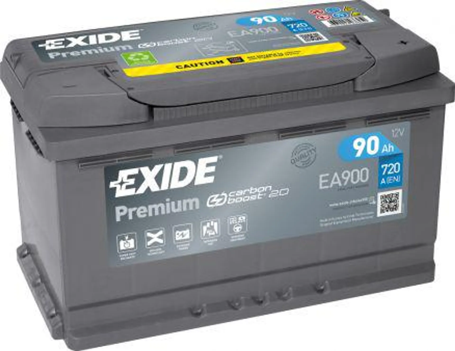 Startbatteri 90 Ah Exide