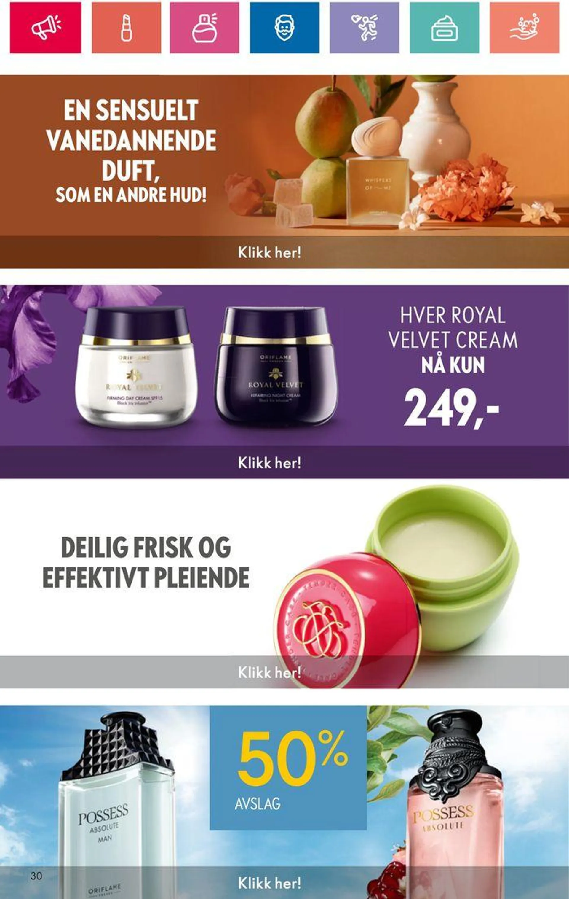 ORIFLAME Kundeavis - 30