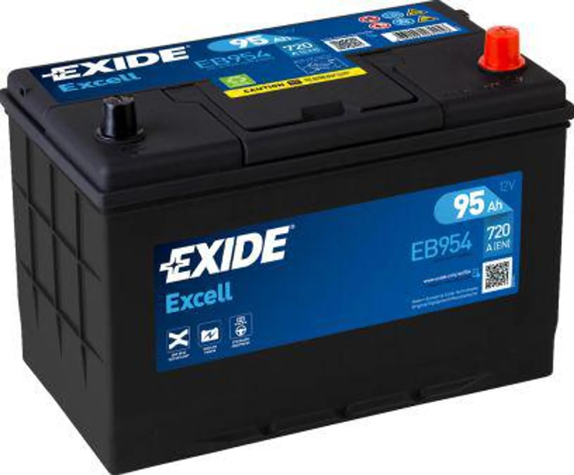 Startbatteri 95 Ah Exide