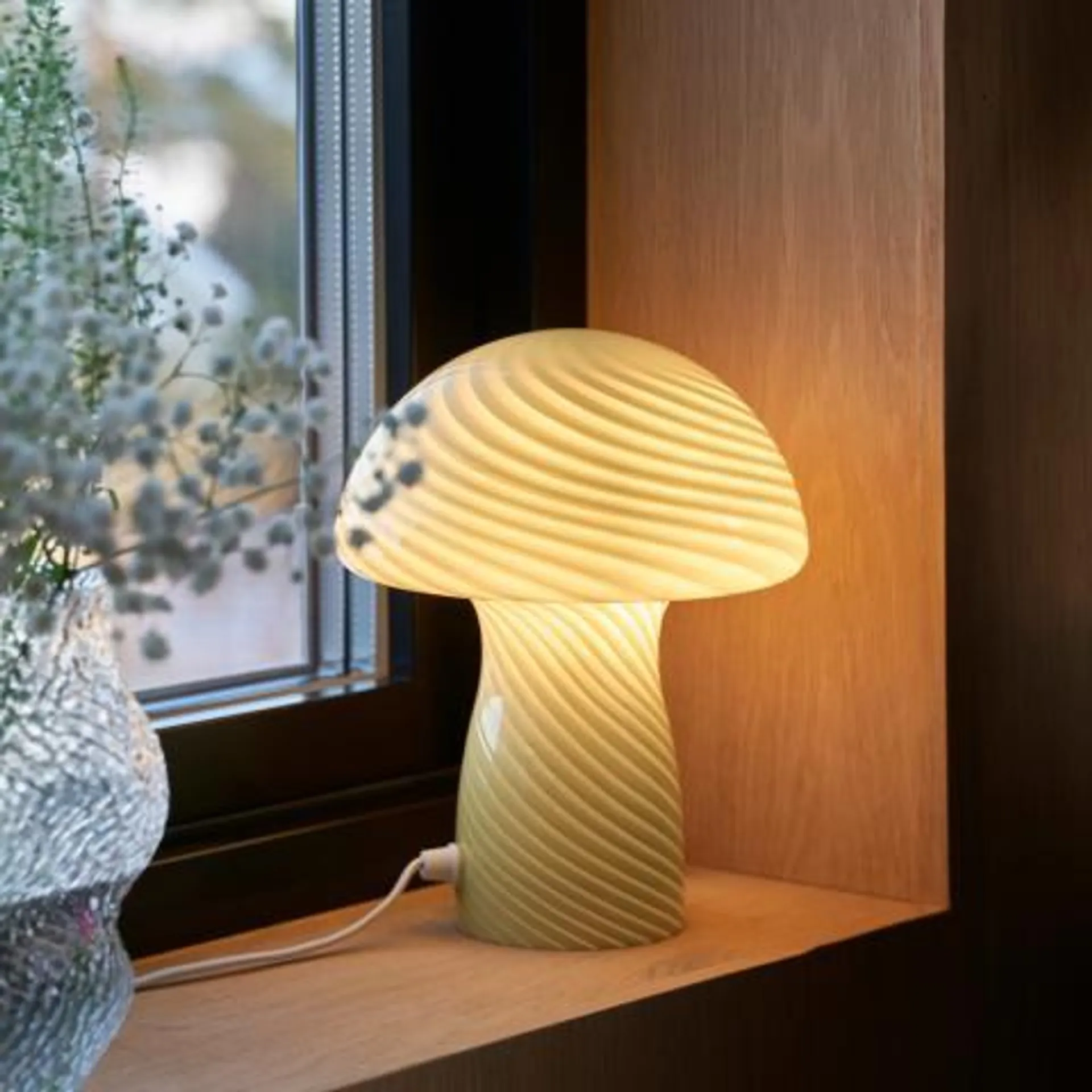 Mario Mushroom bordlampe Grønn