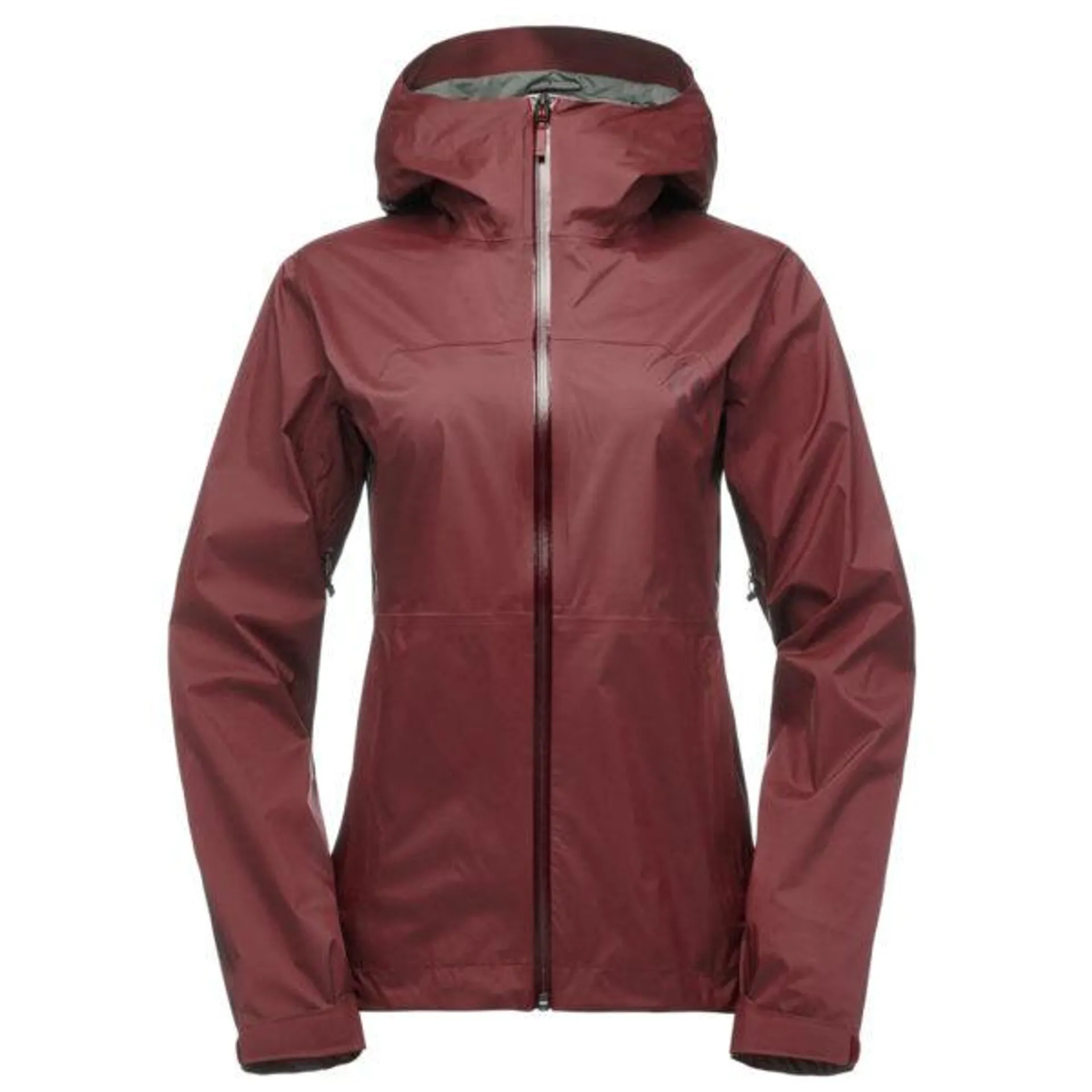 Black Diamond Womens Stormline Stretch Rain Shell Cherrywood