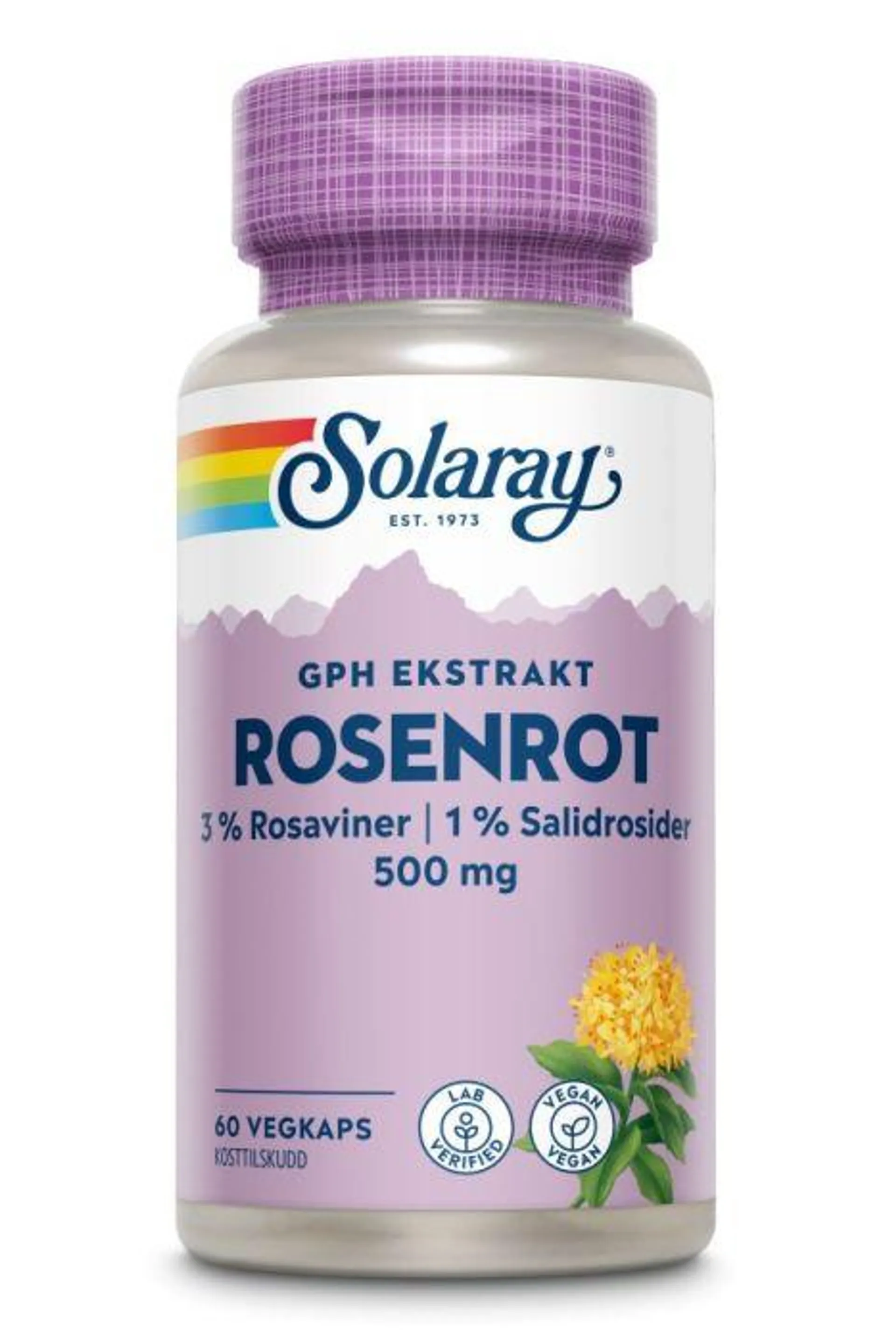 Solaray Rosenrot GPH Ekstrakt