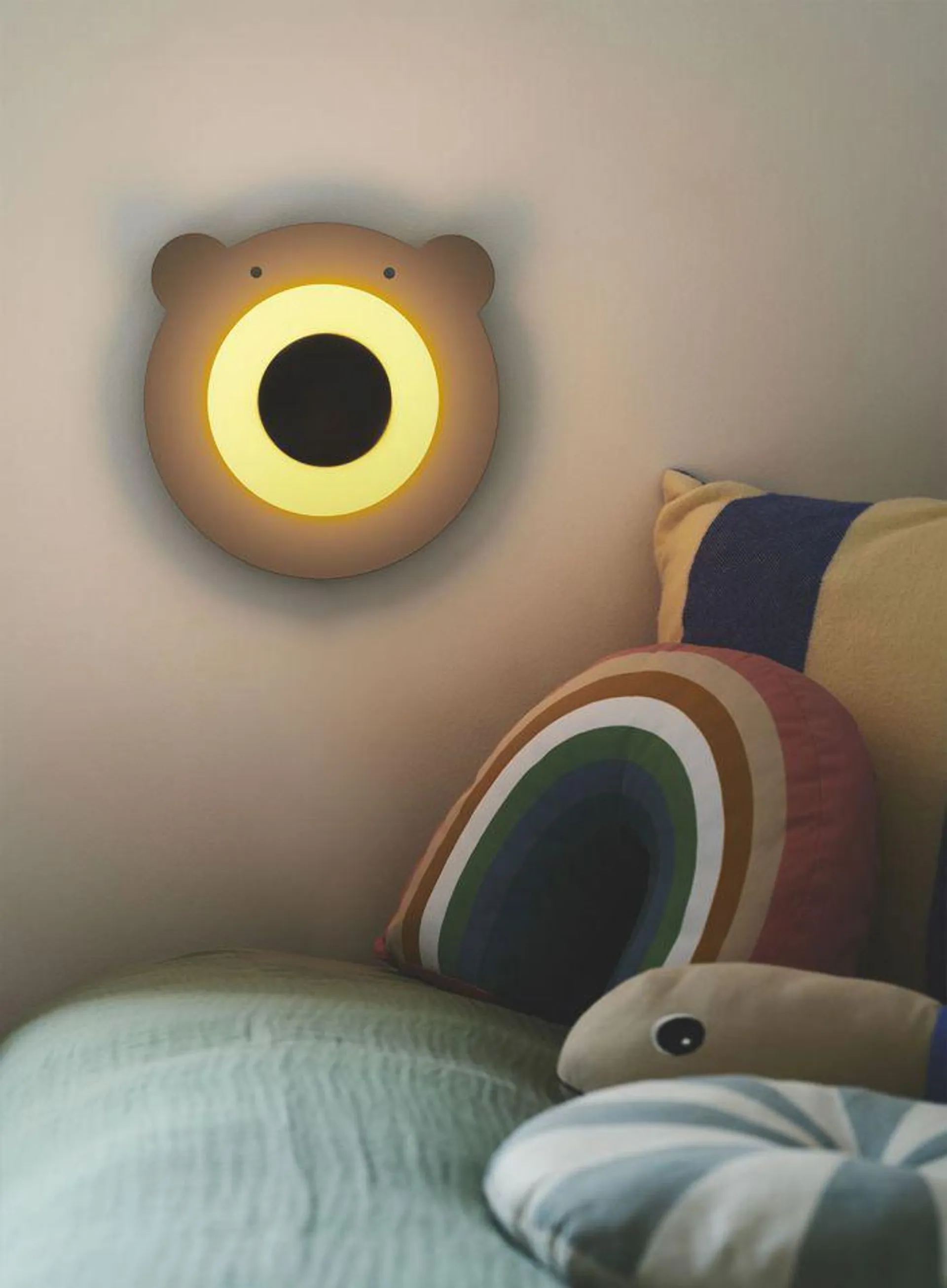 Bruna Bear vegglampe