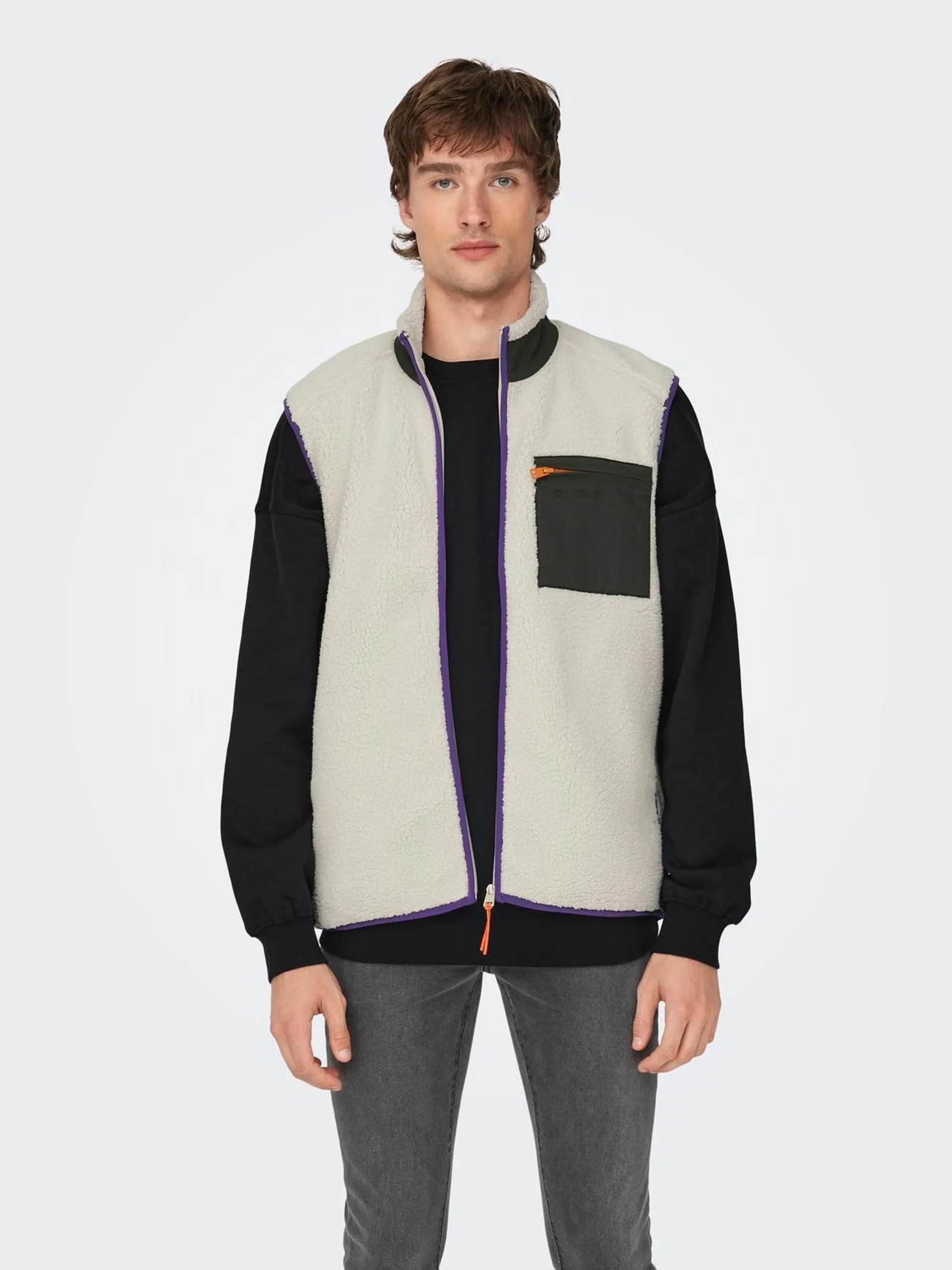 Høy hals Otw-vest